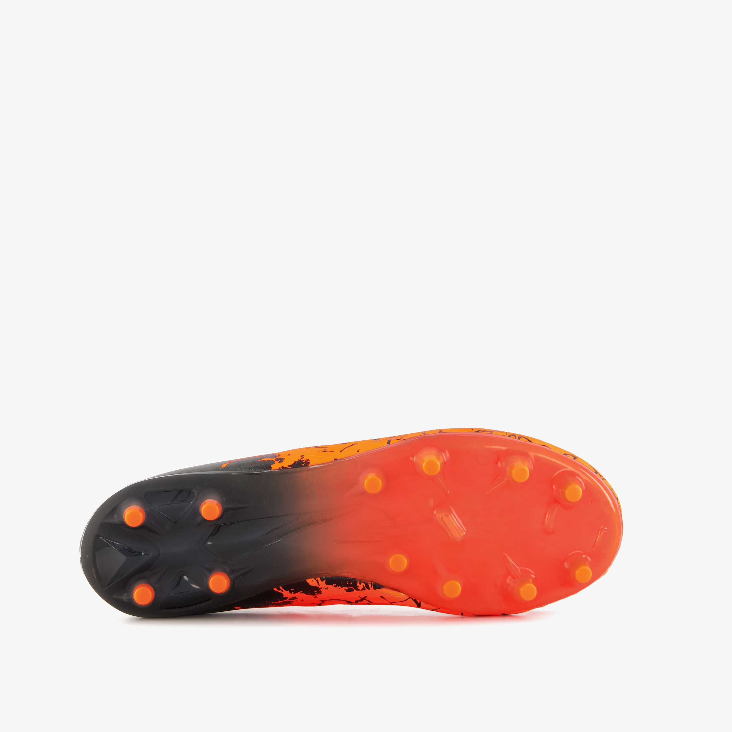 Dutchy FG kinder voetbalschoenen oranje zwart meisjes veldschoenen – foto 3