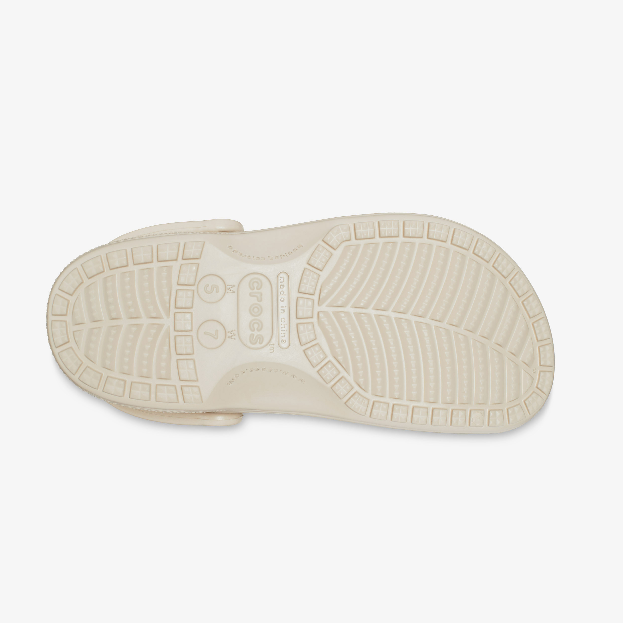 Crocs Baya Clog Cobblestone heren klompen beige – foto 3