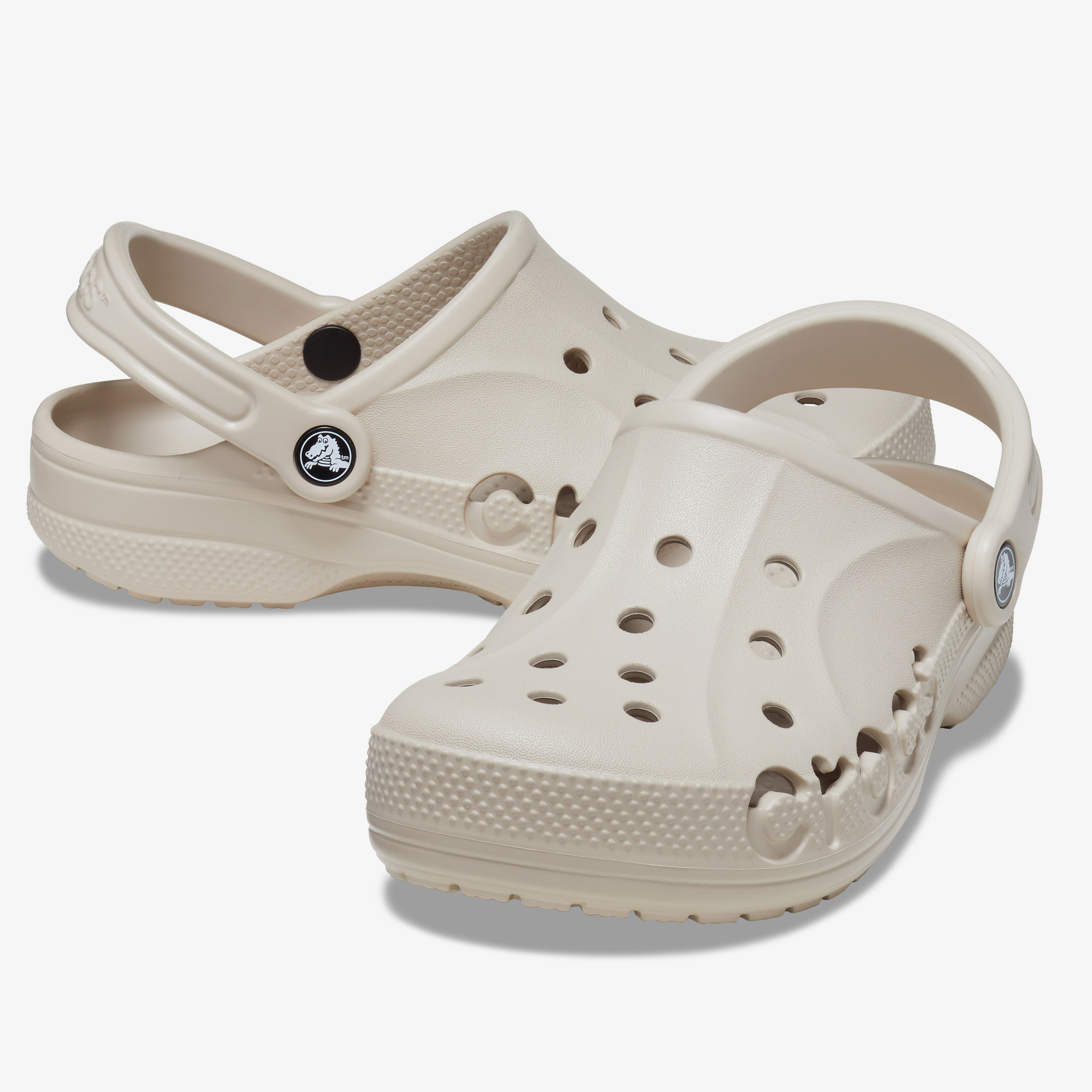 Crocs Baya Clog Cobblestone dames klompen beige – foto 5