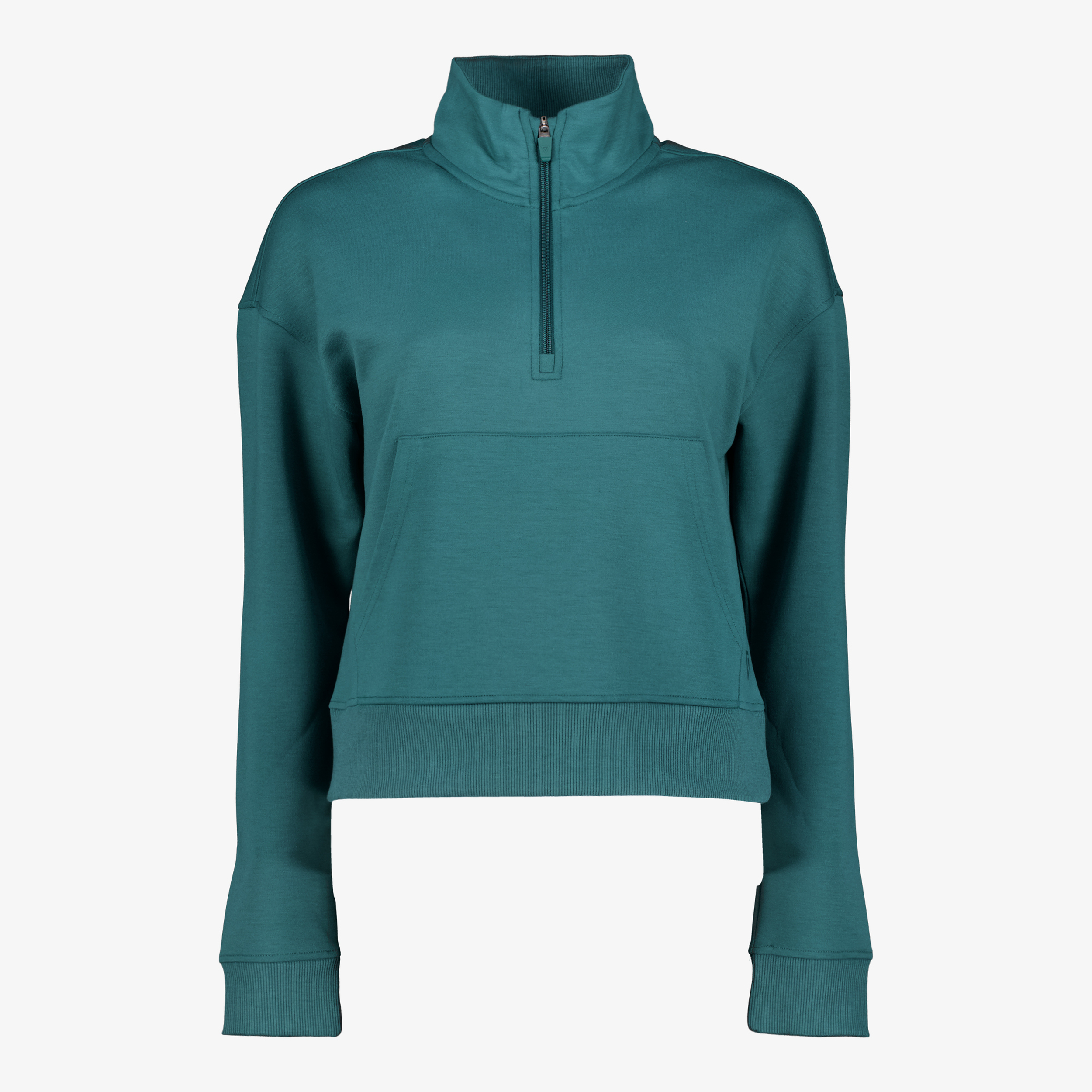 Osaga cropped dames padel sweater groen truien & vesten