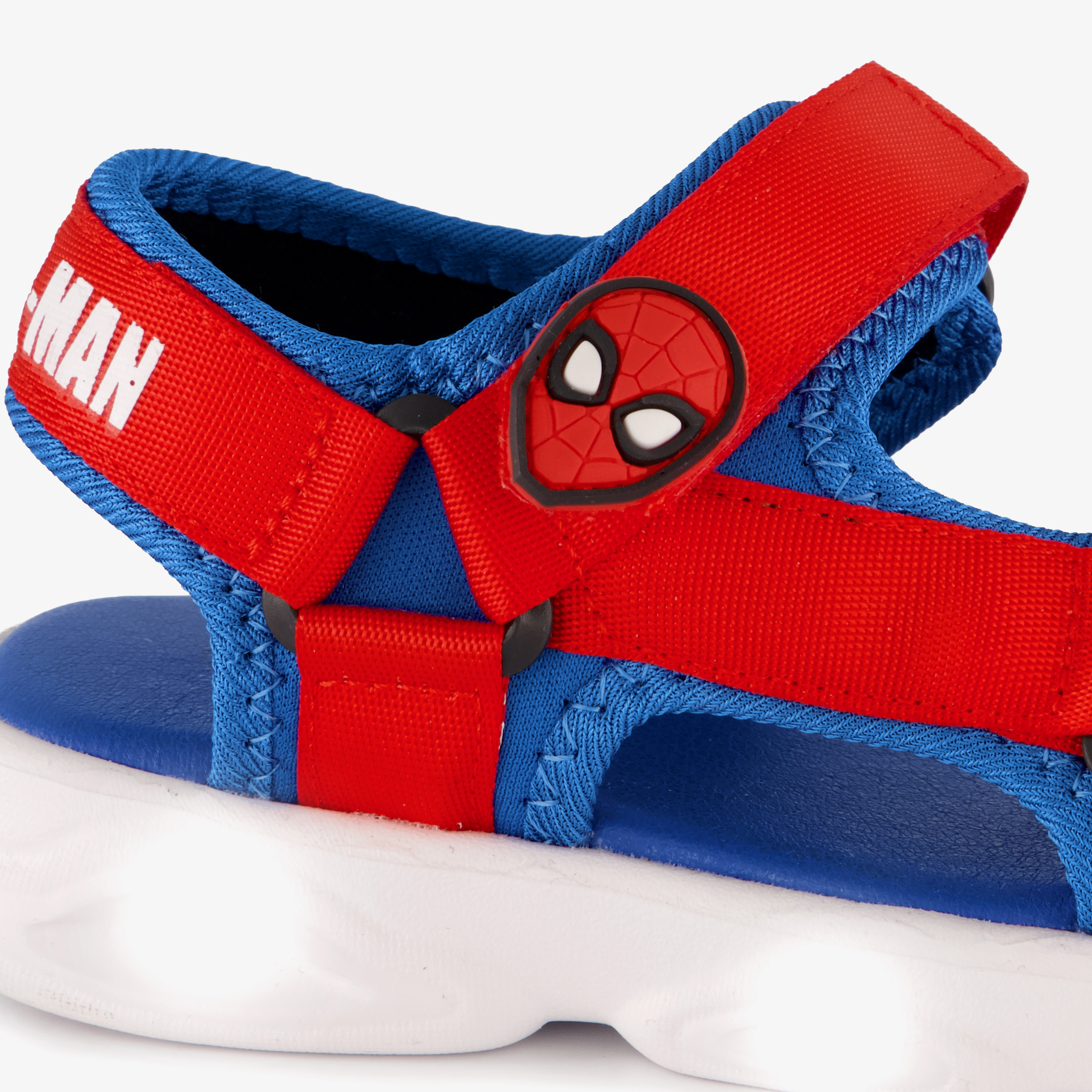 Spider-Man jongens sandalen met lichtjes rood blauw – foto 5