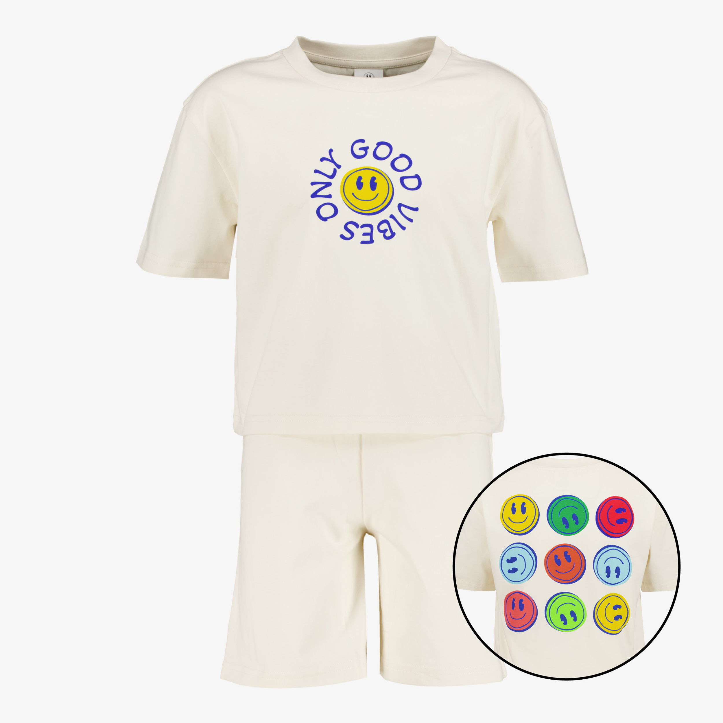 Emoji kinder shortama wit
