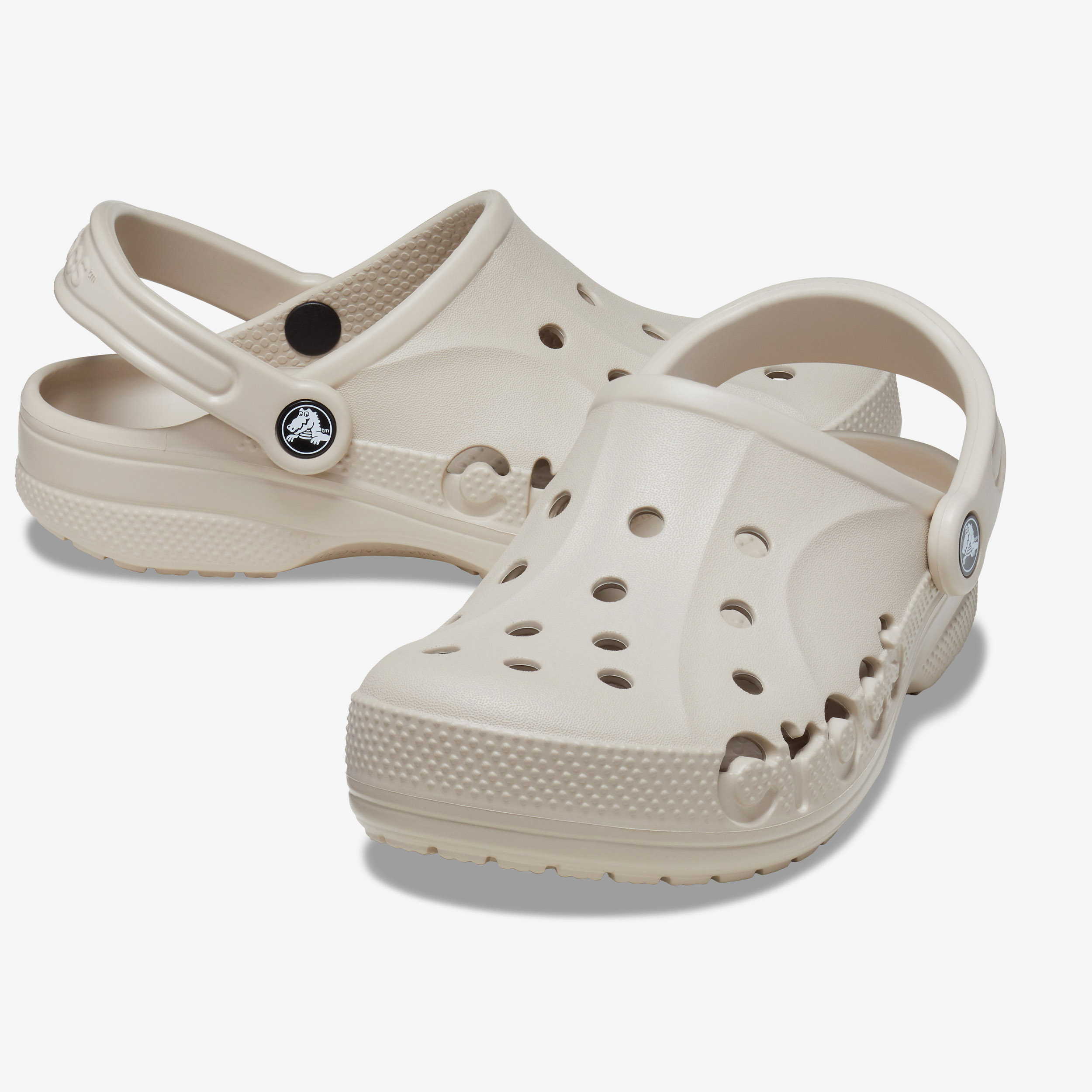 Crocs Baya Clog Cobblestone heren klompen beige – foto 5