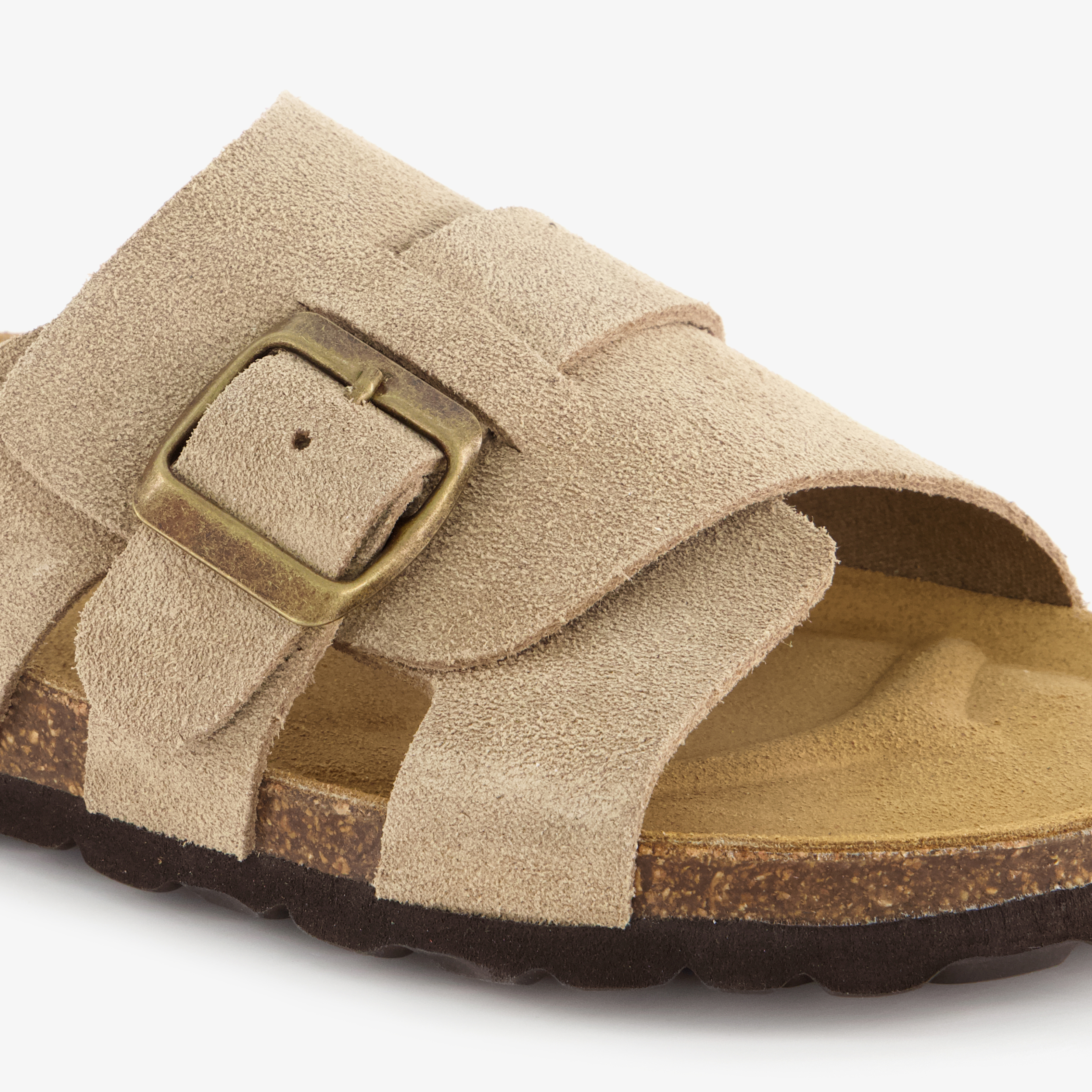 Hush Puppies suède dames bio slippers beige – foto 5