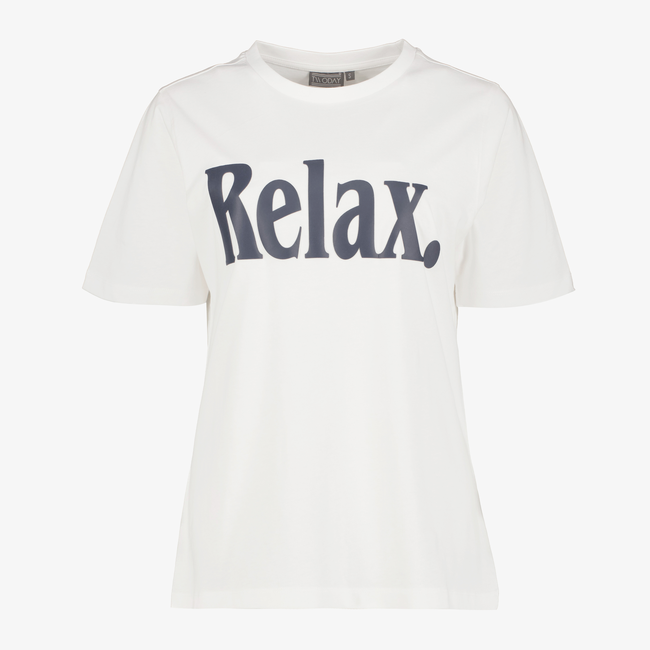 TwoDay dames T-shirt met tekstopdruk wit t-shirts & tops
