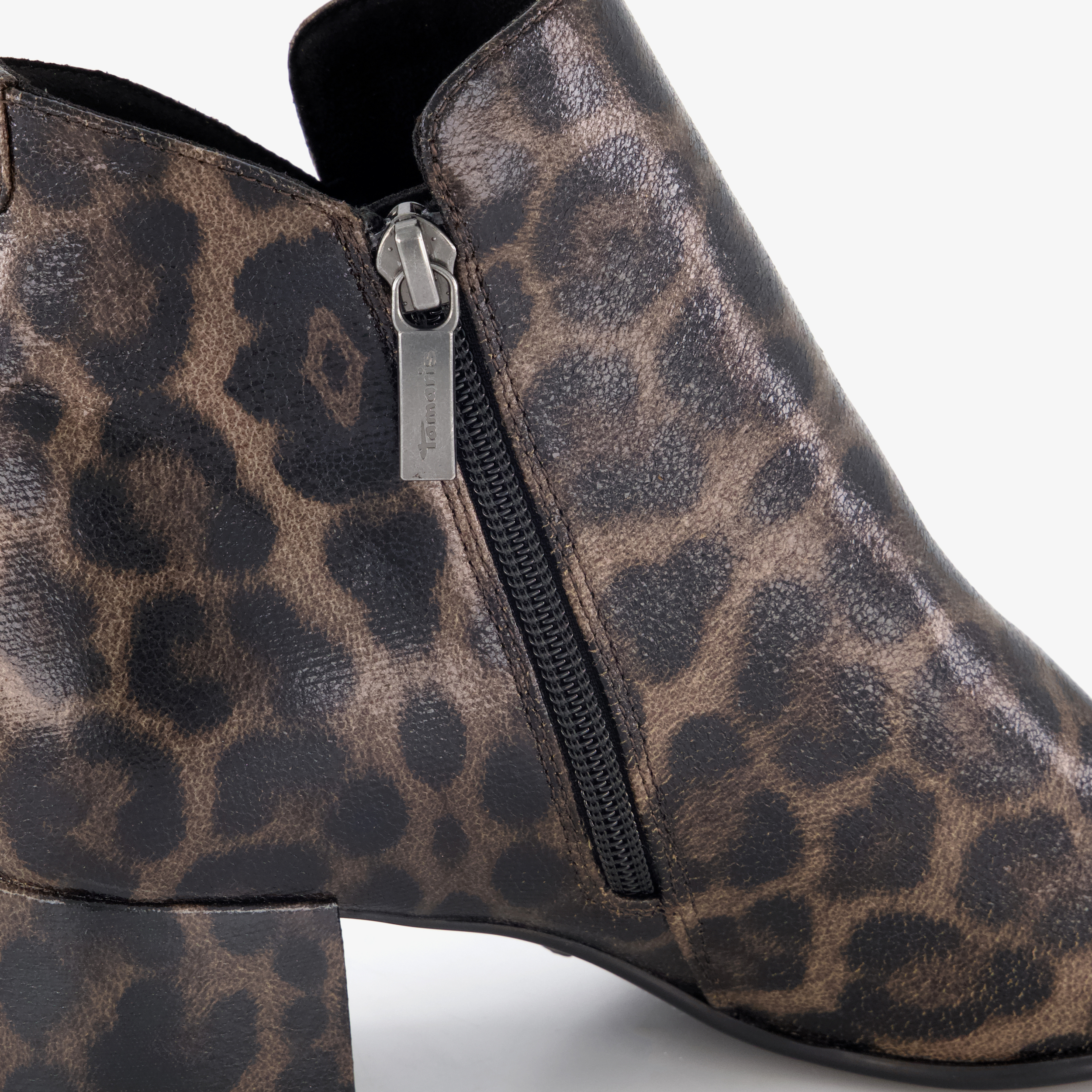 Tamaris dames enkellaarsjes leopard – foto 5
