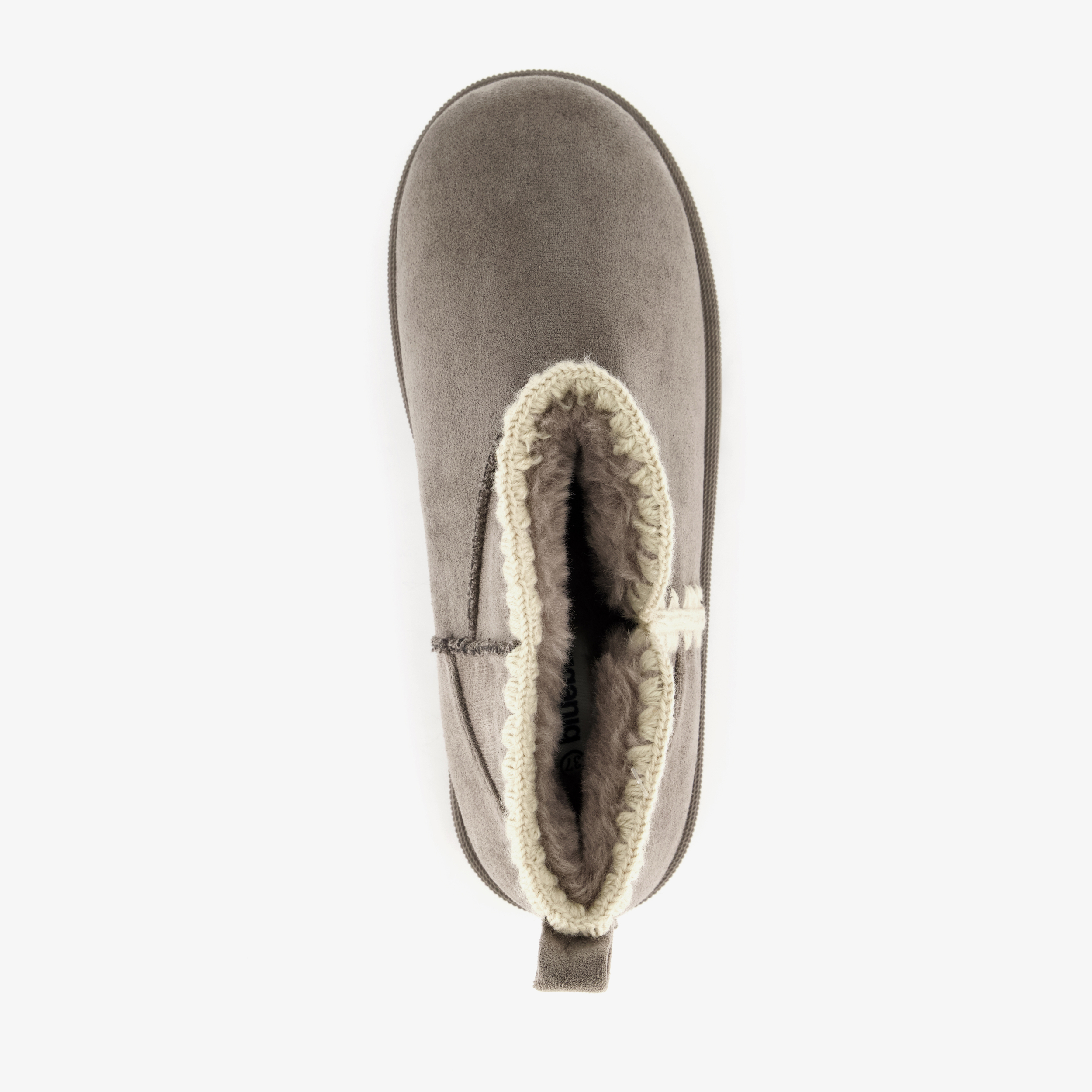 Blue Box lage gevoerde dames boots taupe enkellaarzen – foto 4