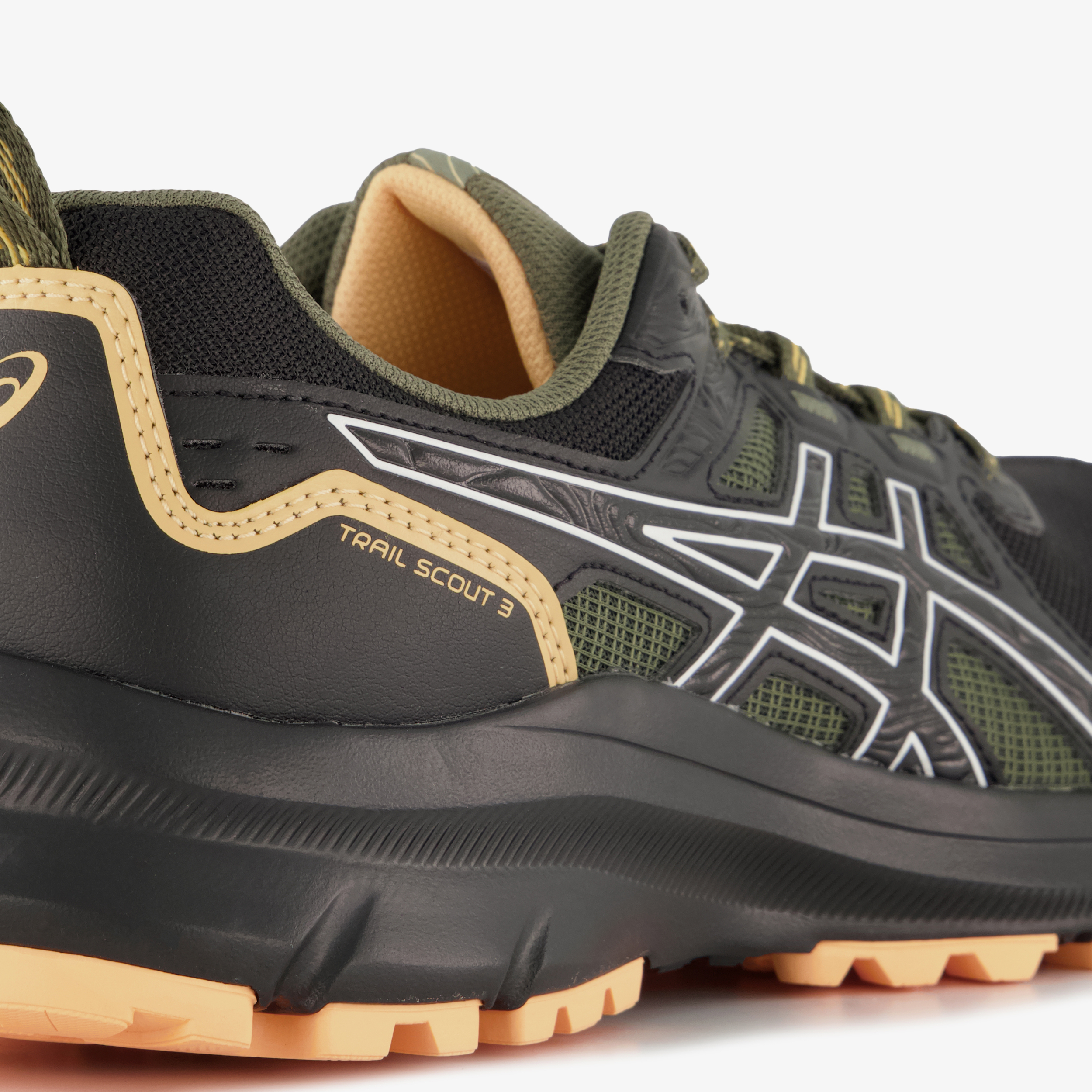 Asics Trail Scout 3 heren trail hardloopschoenen zwart wandelschoenen – foto 5