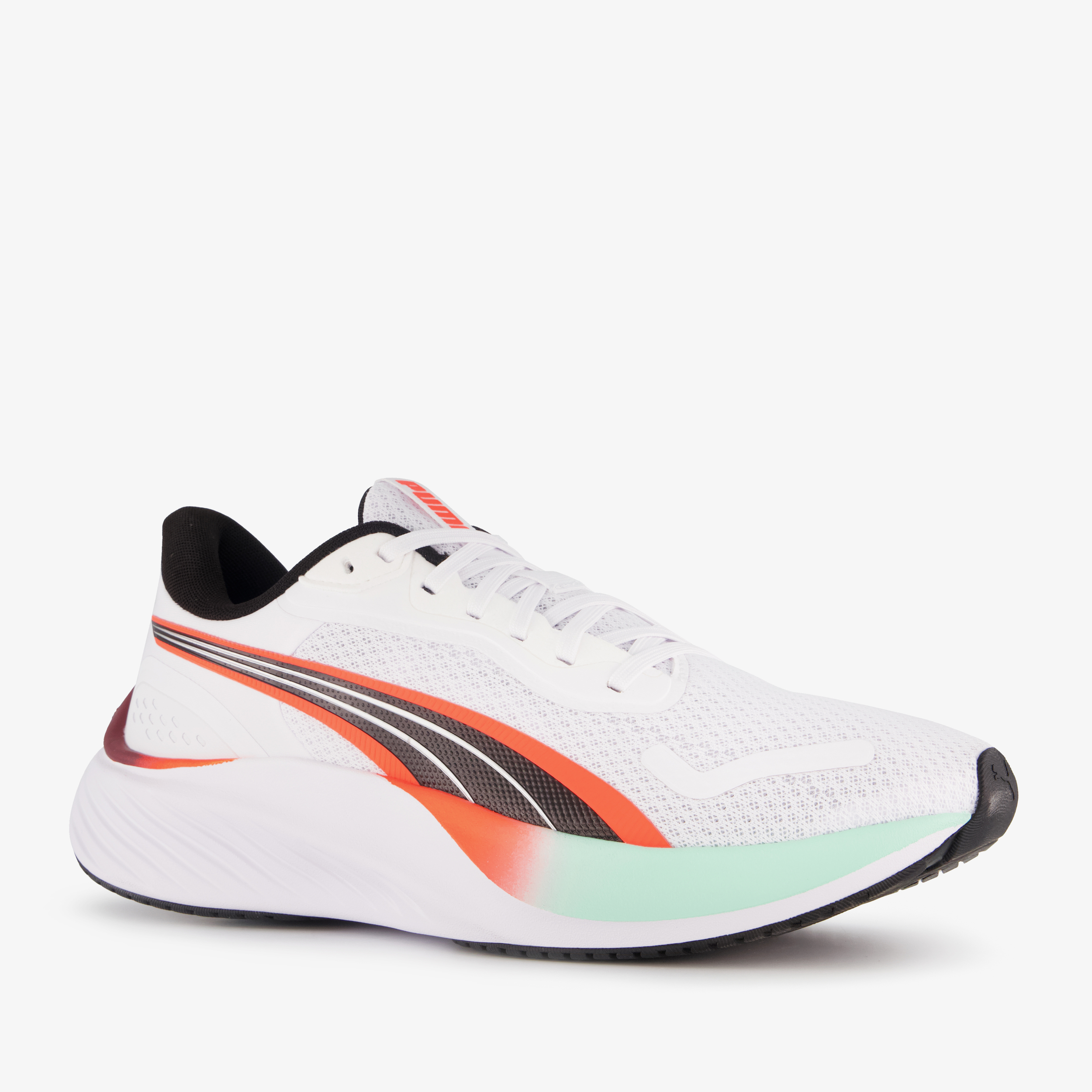 Puma Pounce Lite heren hardloopschoenen wit