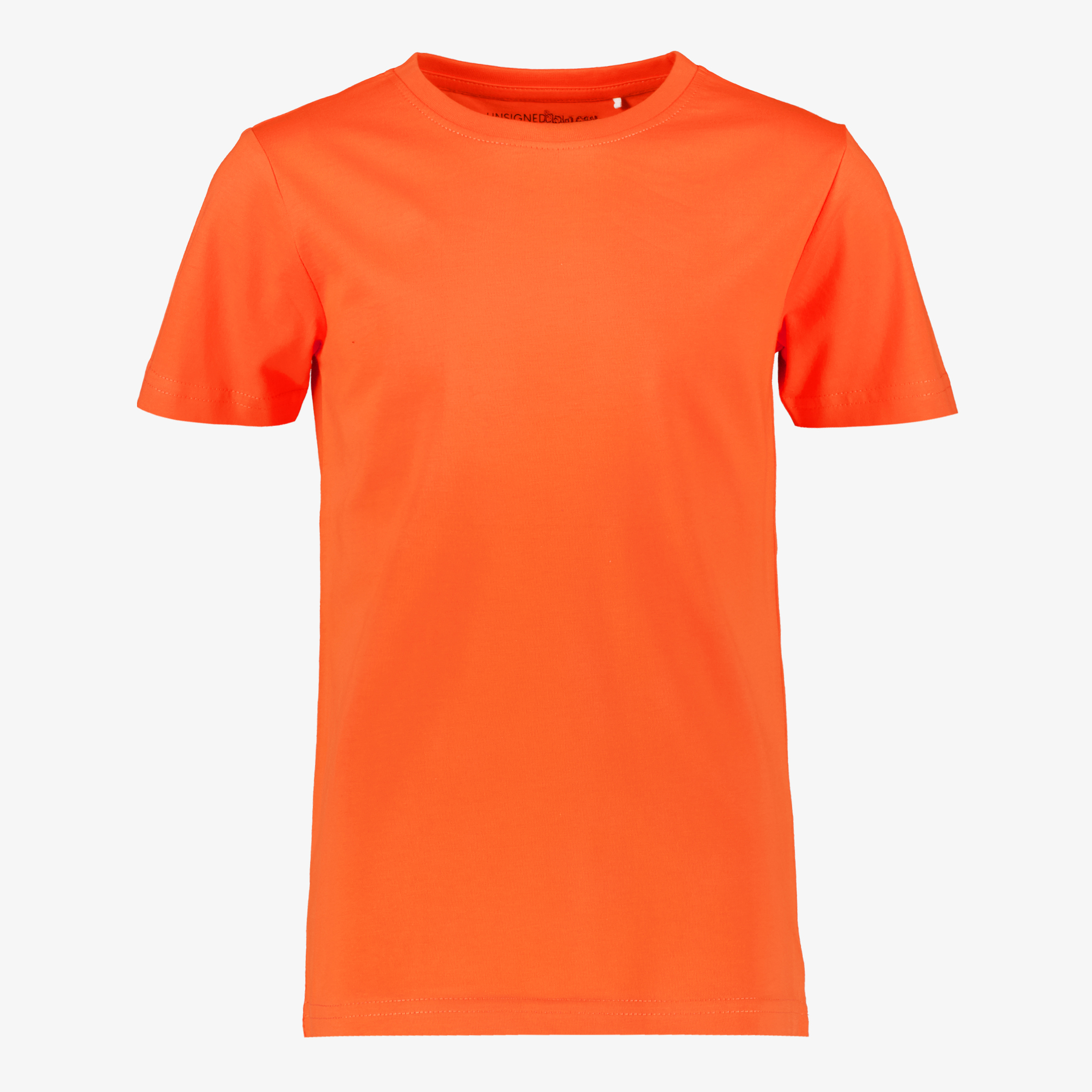 Unsigned jongens T-shirt oranje