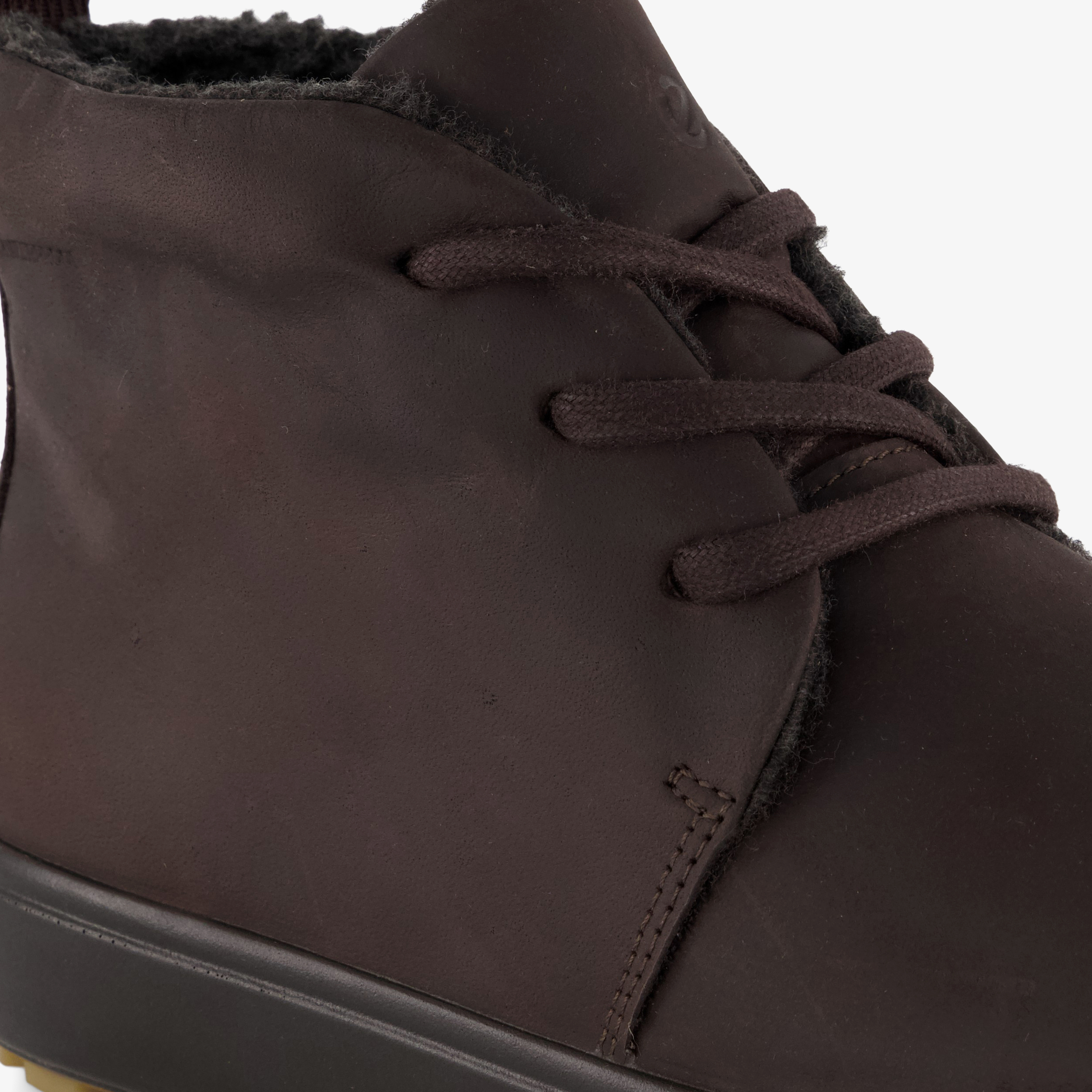 ECCO Classic Tred W leren dames veterschoenen bruin – foto 5