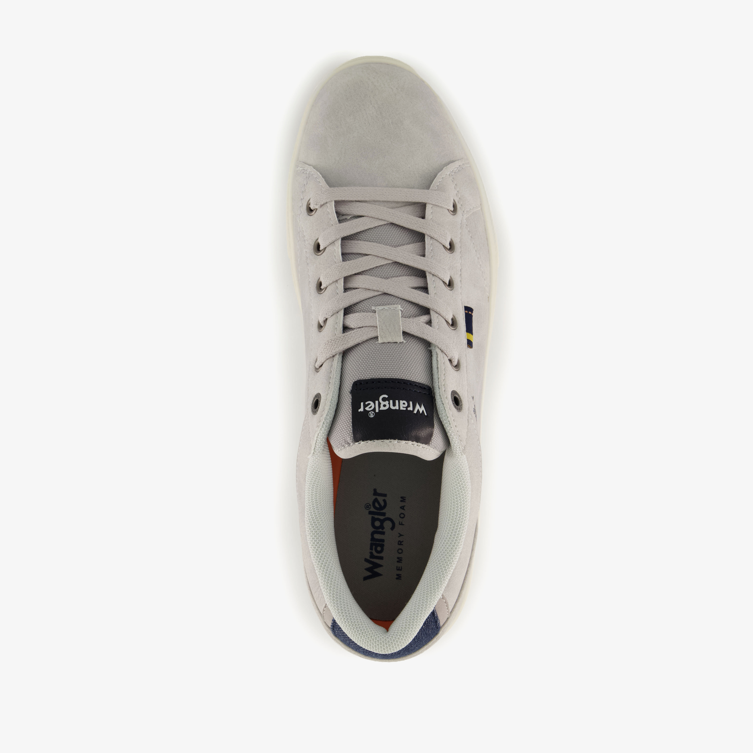 Wrangler heren sneakers lichtgrijs – foto 4