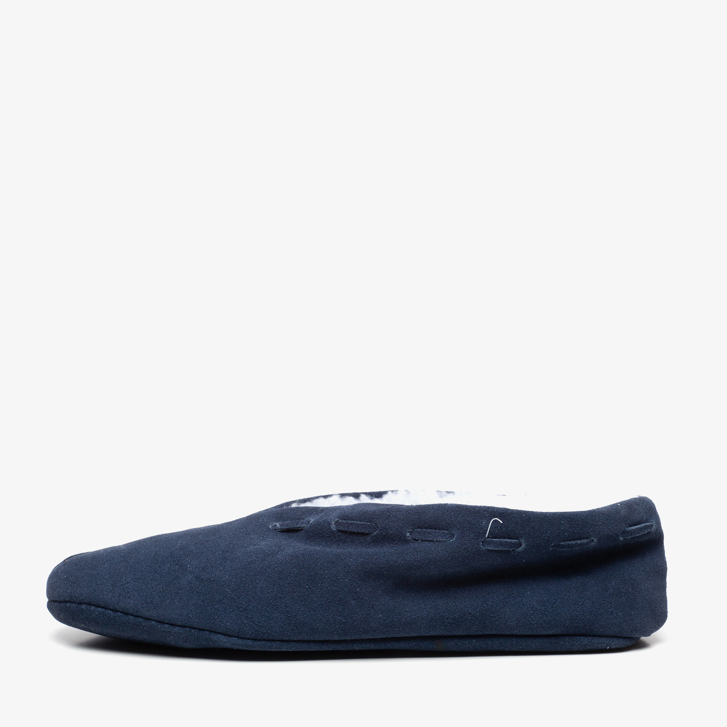 Thu!s leren dames Spaanse sloffen blauw – foto 2