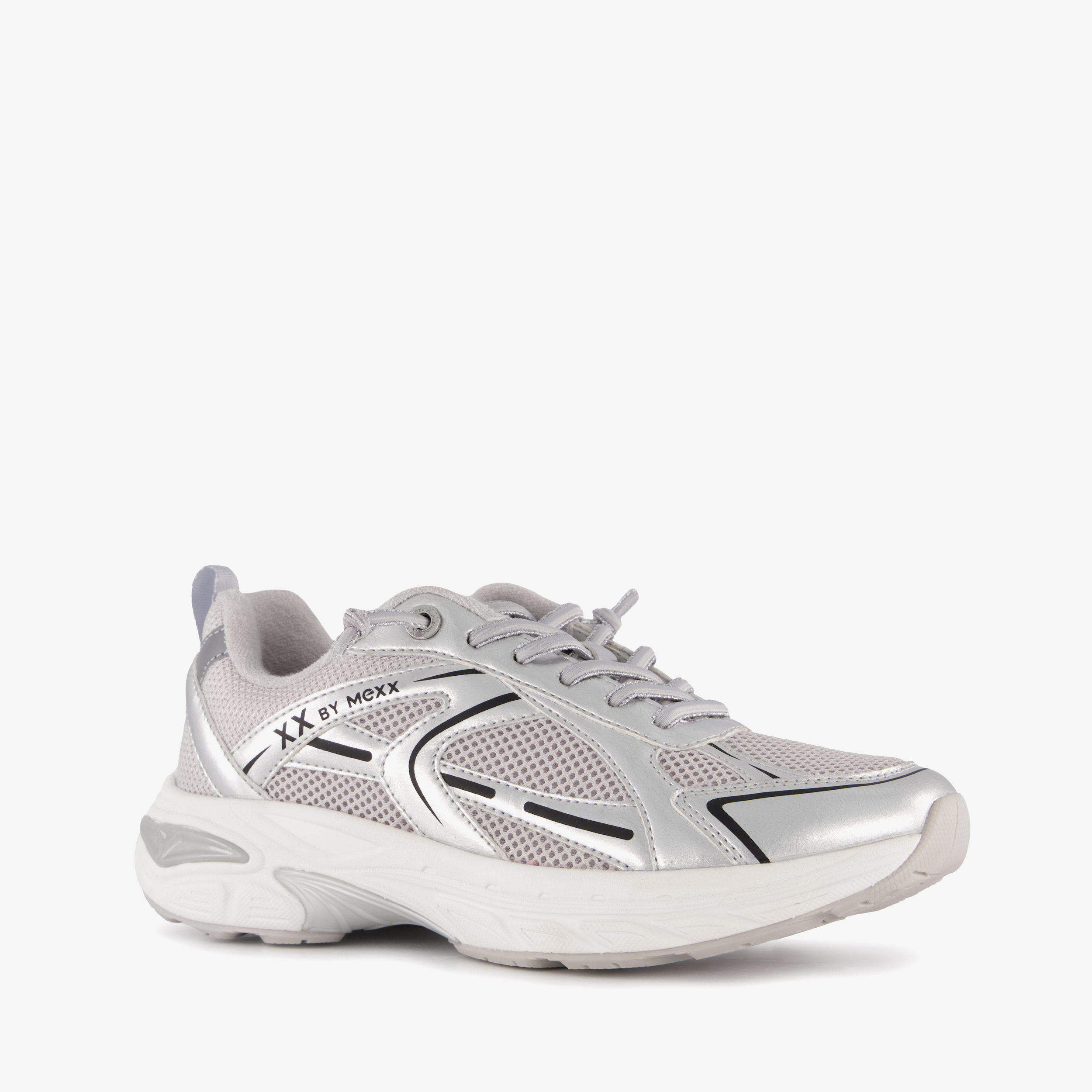 XX by Mexx dames dad sneakers zilverkleurig