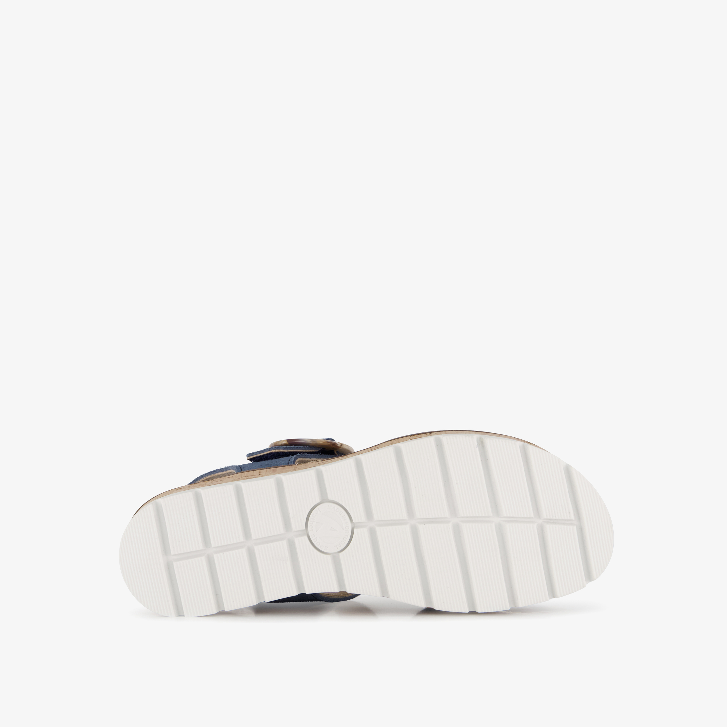 Hush Puppies leren dames sandalen denim blauw – foto 3