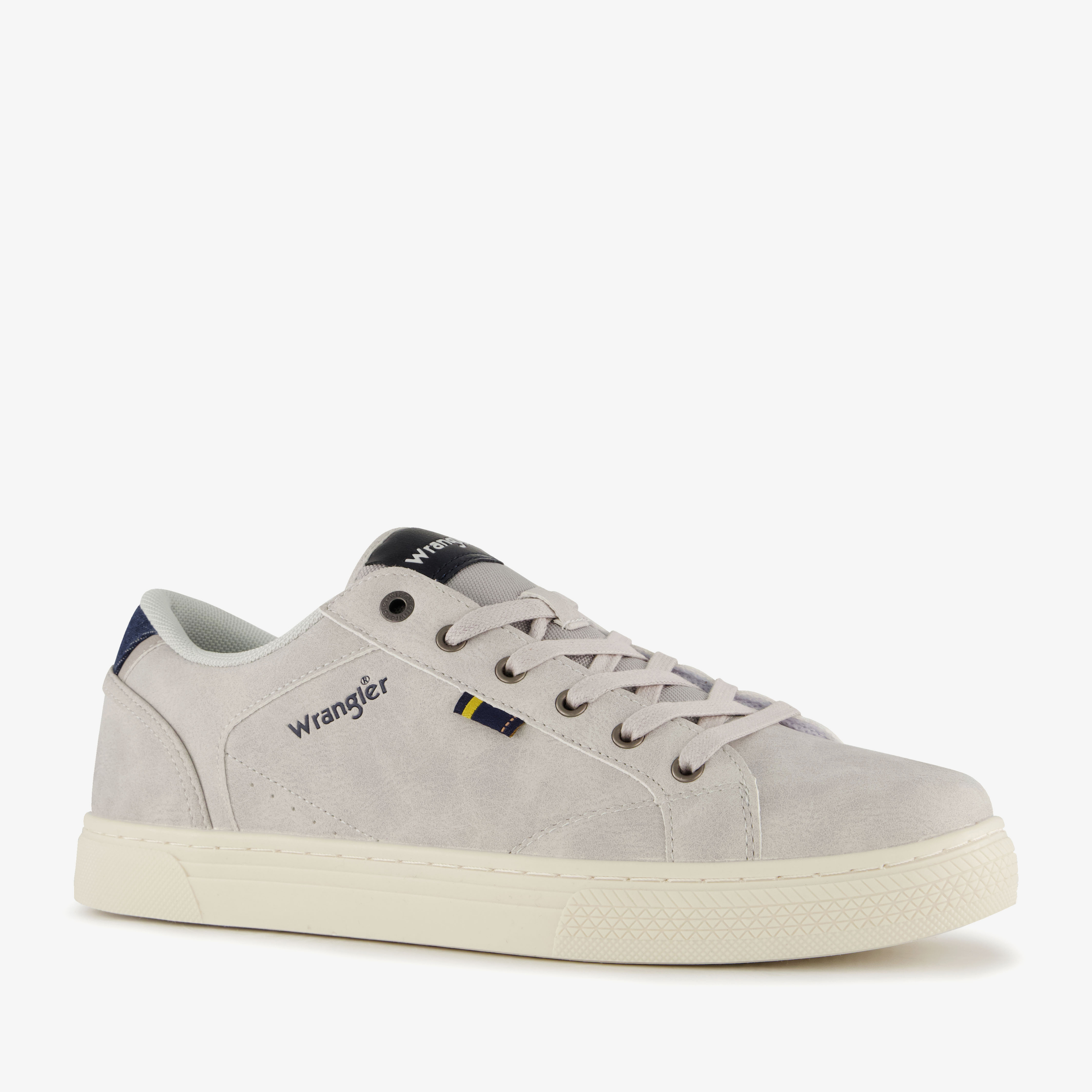 Wrangler heren sneakers lichtgrijs