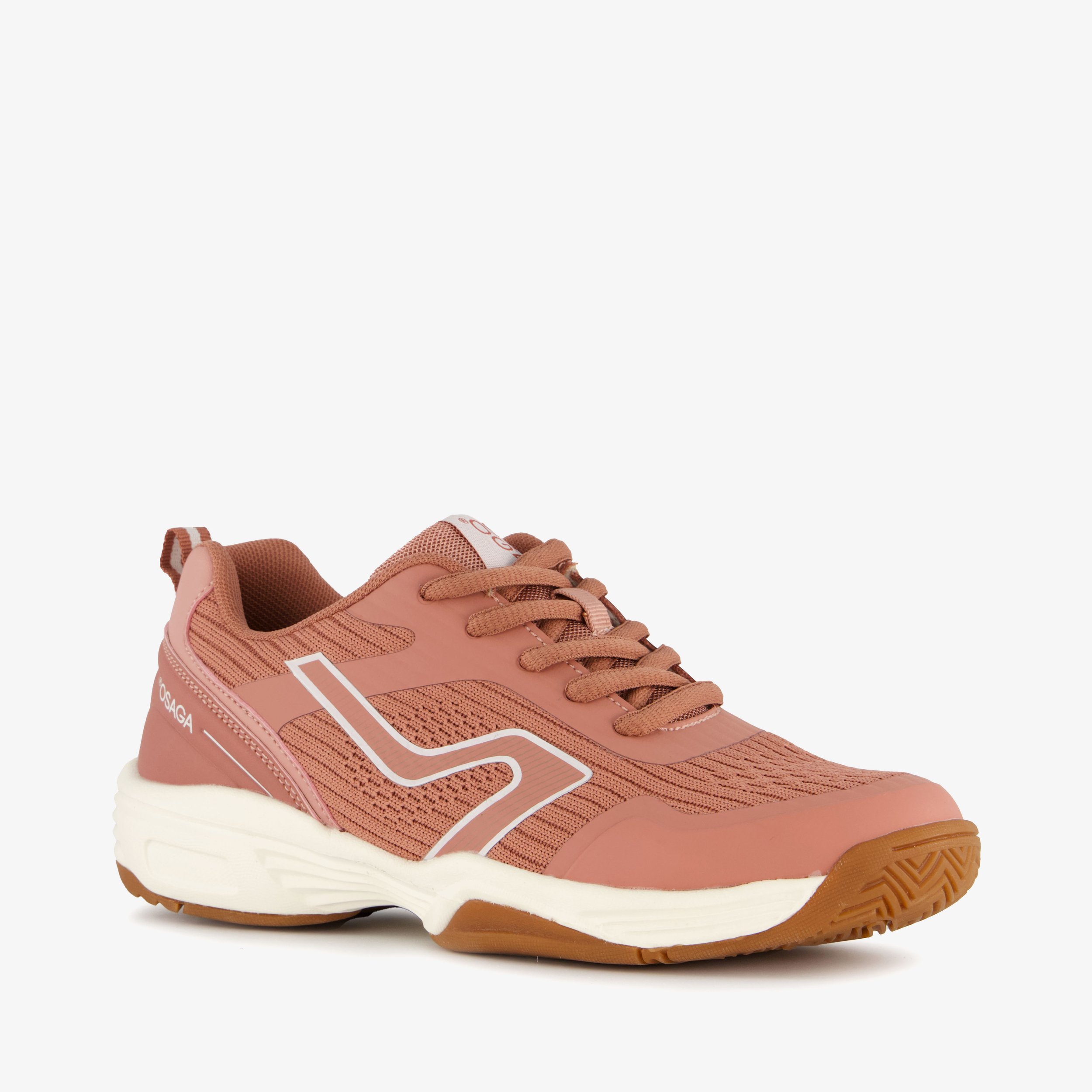 Osaga meisjes zaalschoenen roze wit