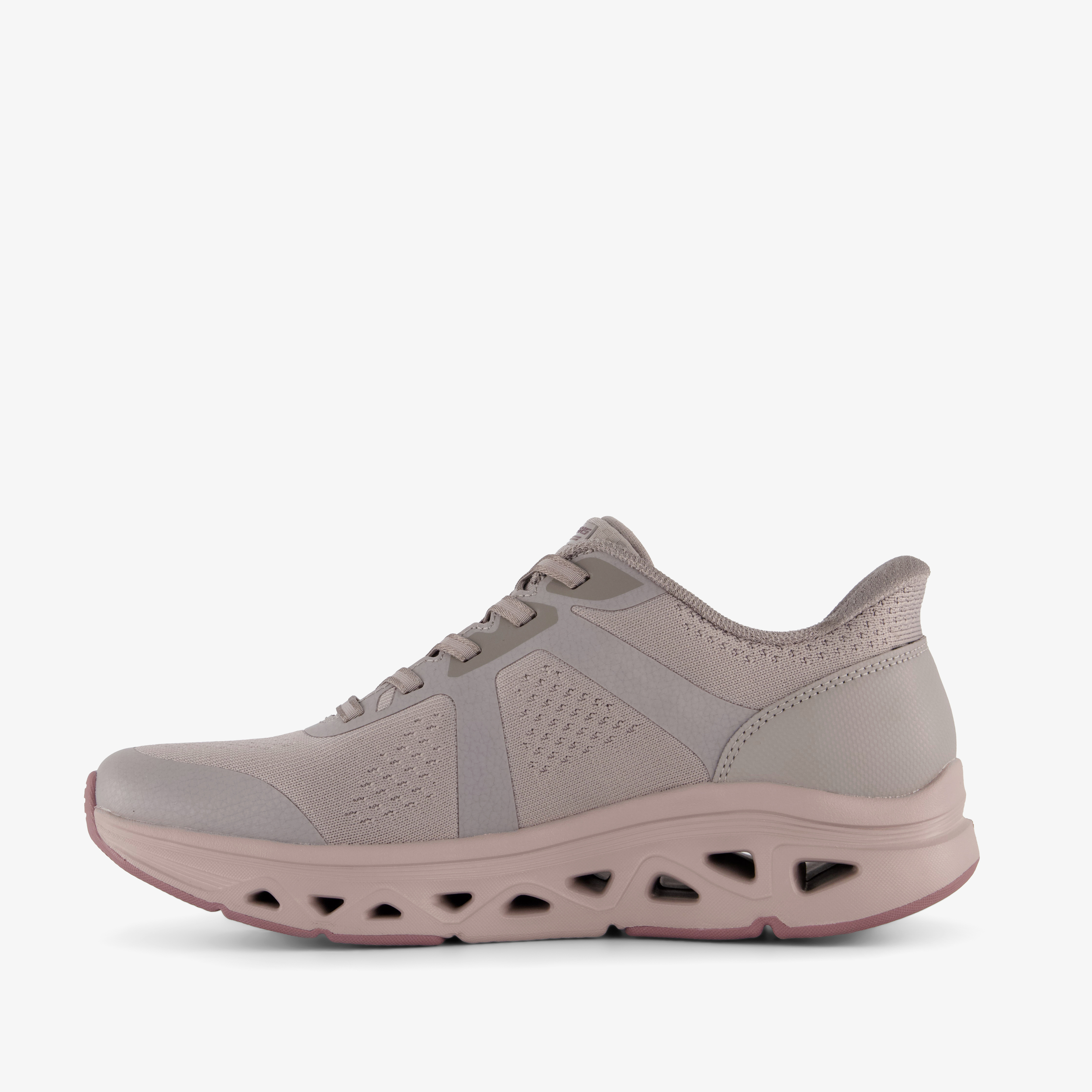 Skechers BOBS Sport Arc waves dames sneakers taupe