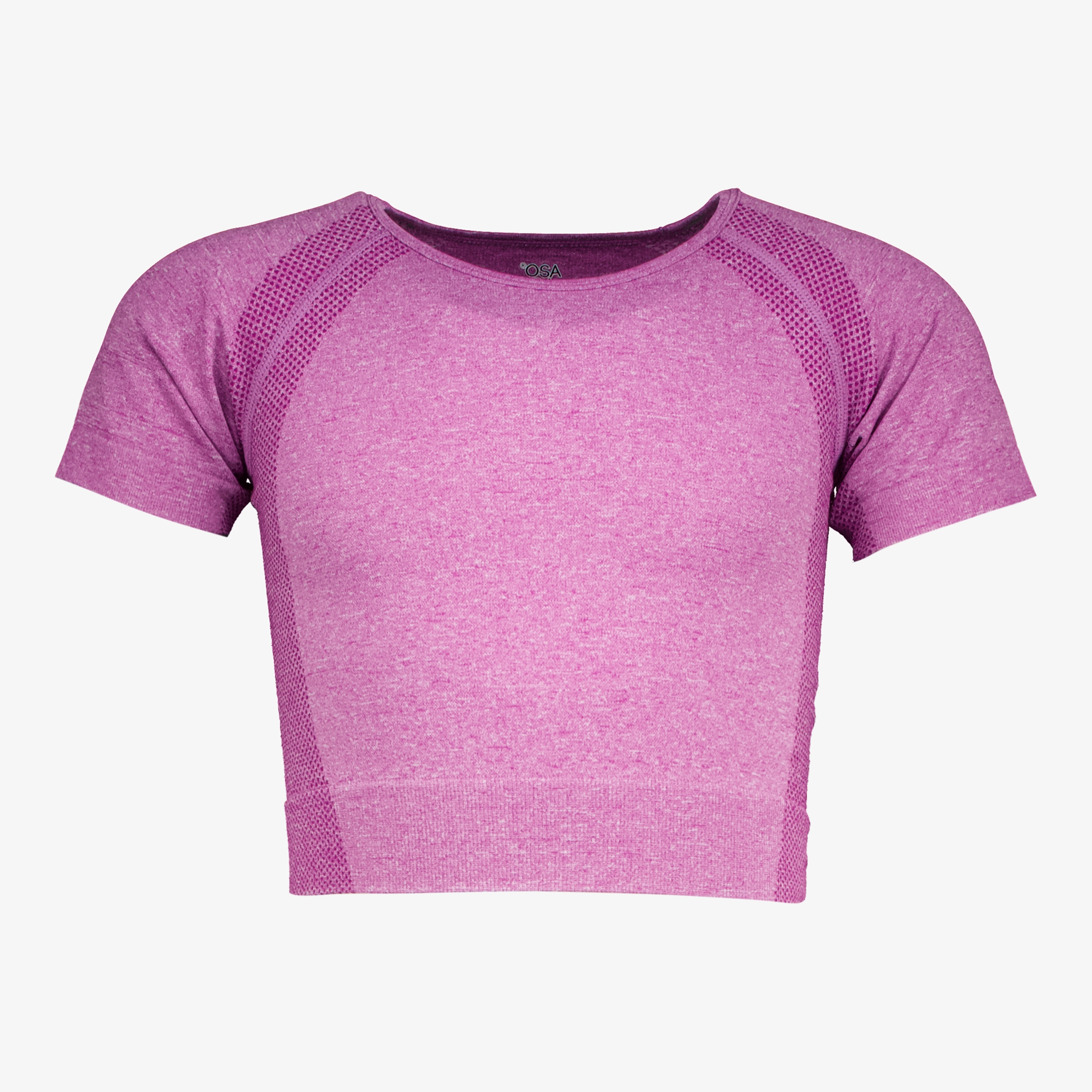 Osaga naadloos cropped meisjes sport T-shirt roze