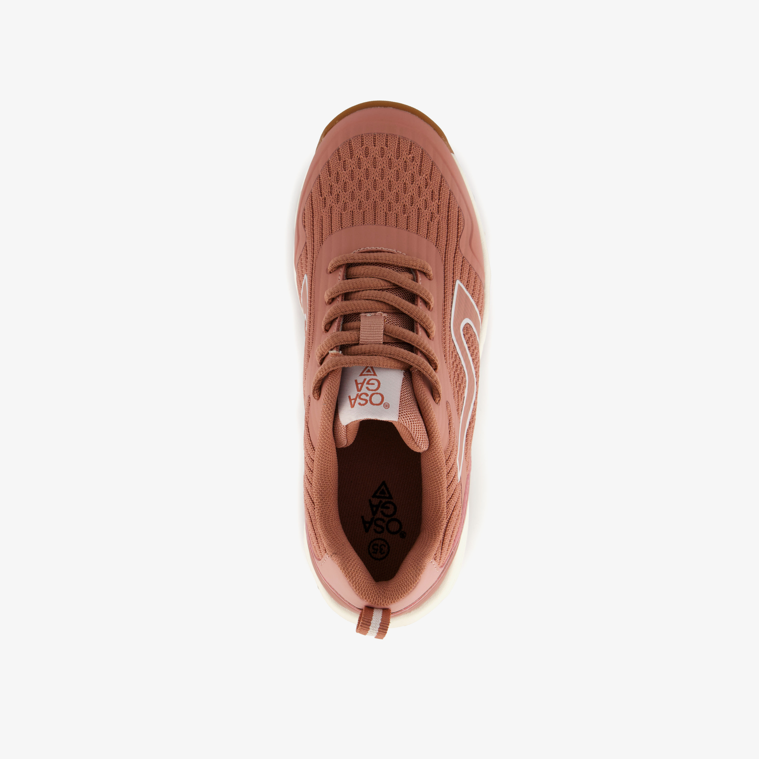 Osaga meisjes zaalschoenen roze wit sneakers – foto 4