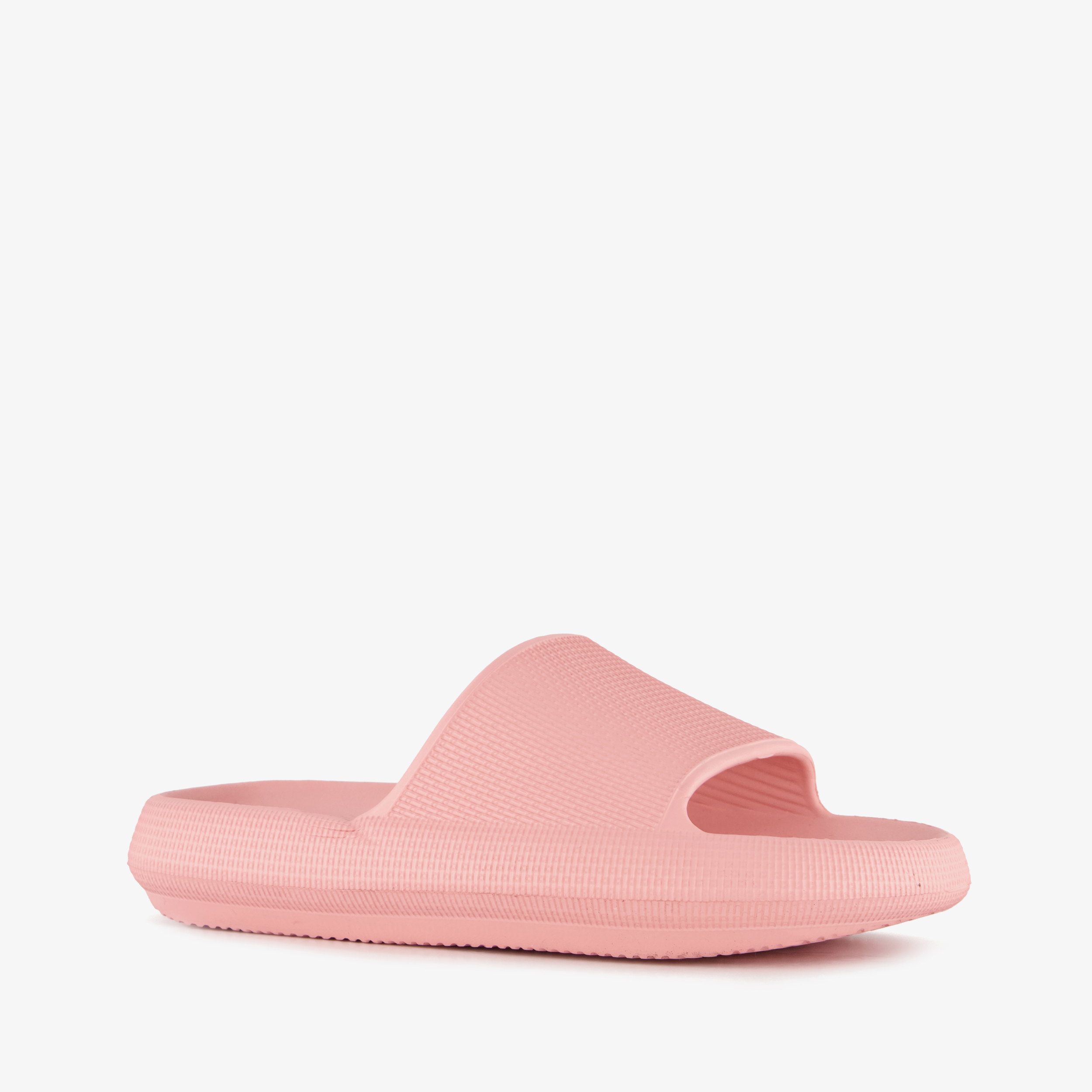 Dames badslippers lichtroze