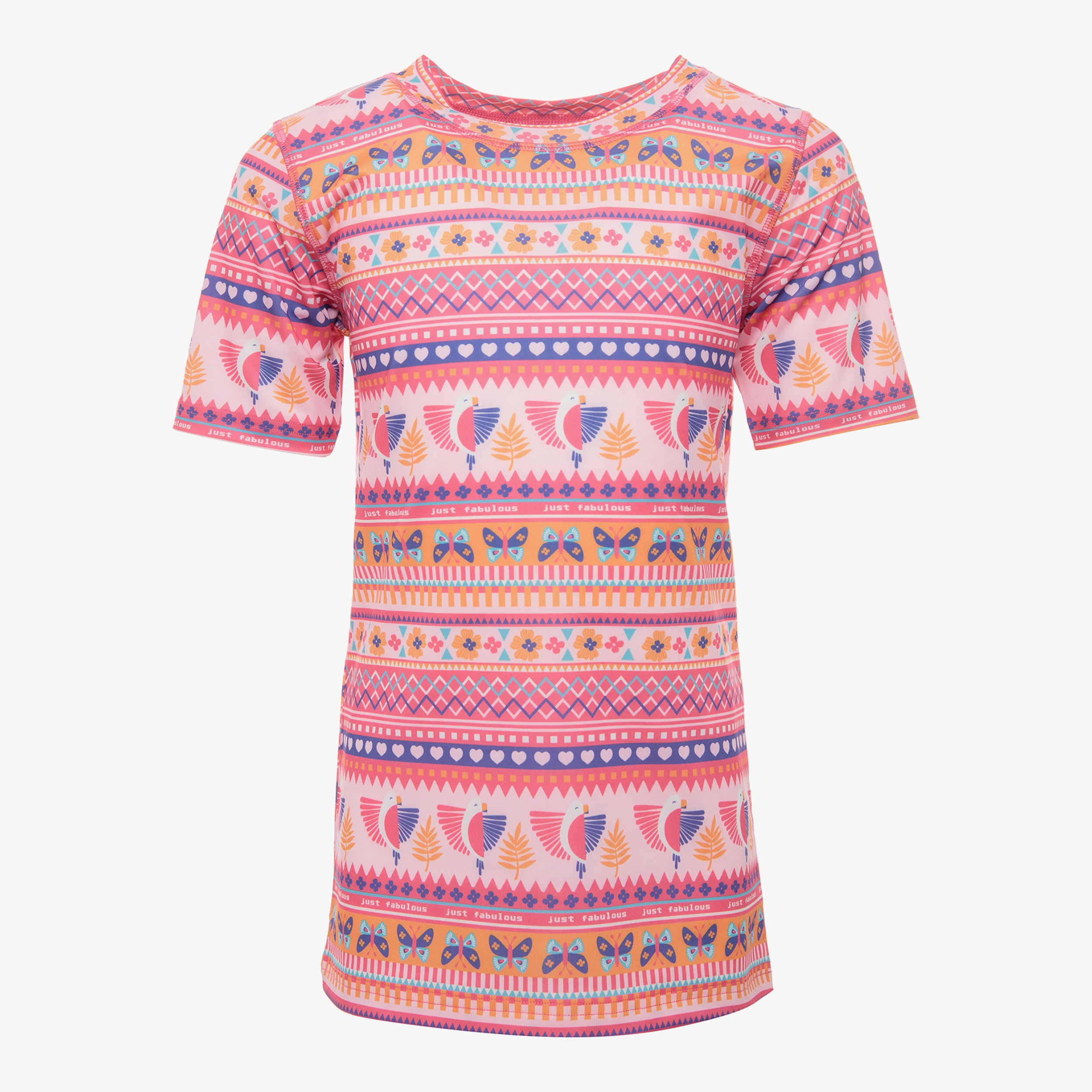 Osaga meisjes UV zwemshirt korte mouwen