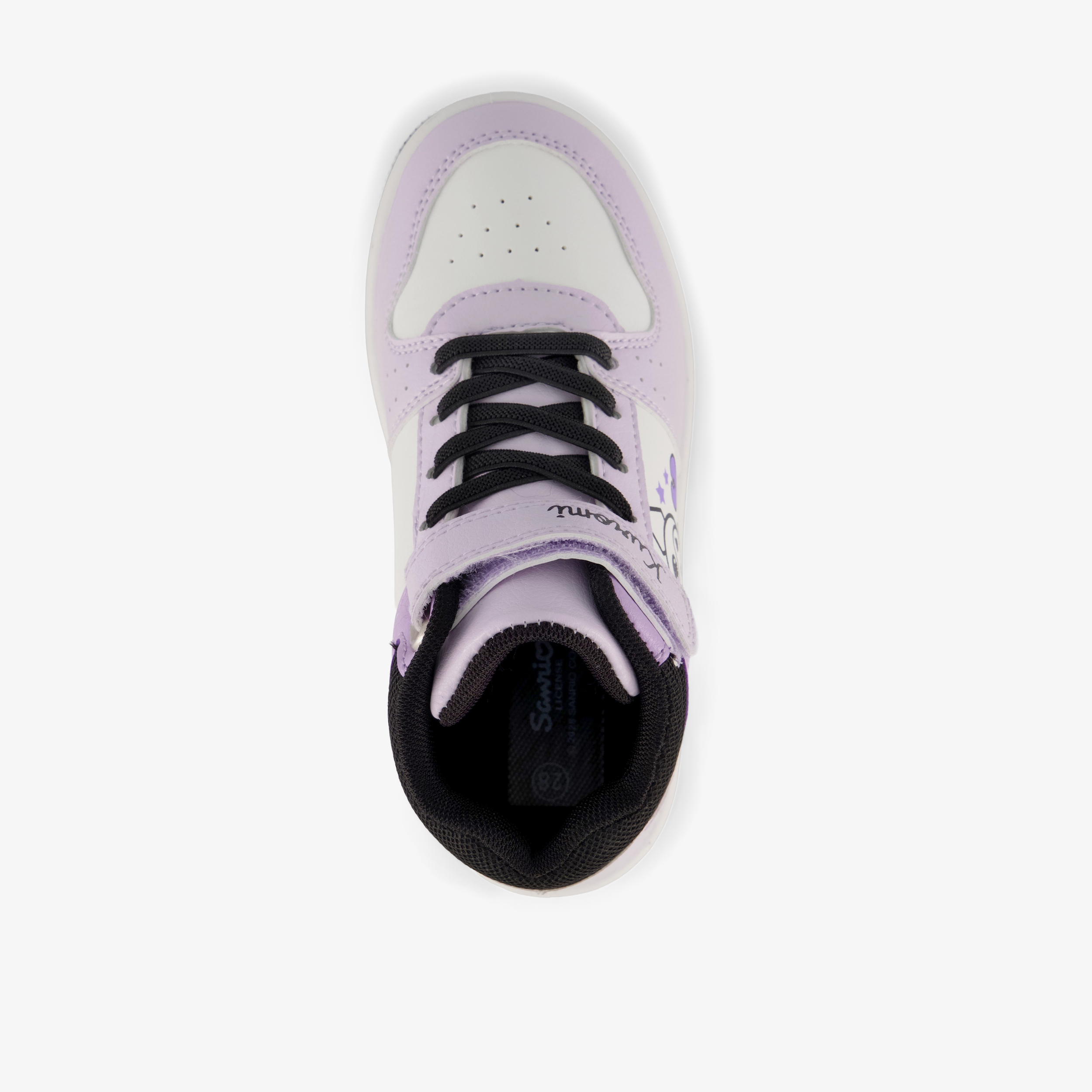 Hello Kitty Kuromi hoge meisjes sneakers paars – foto 4