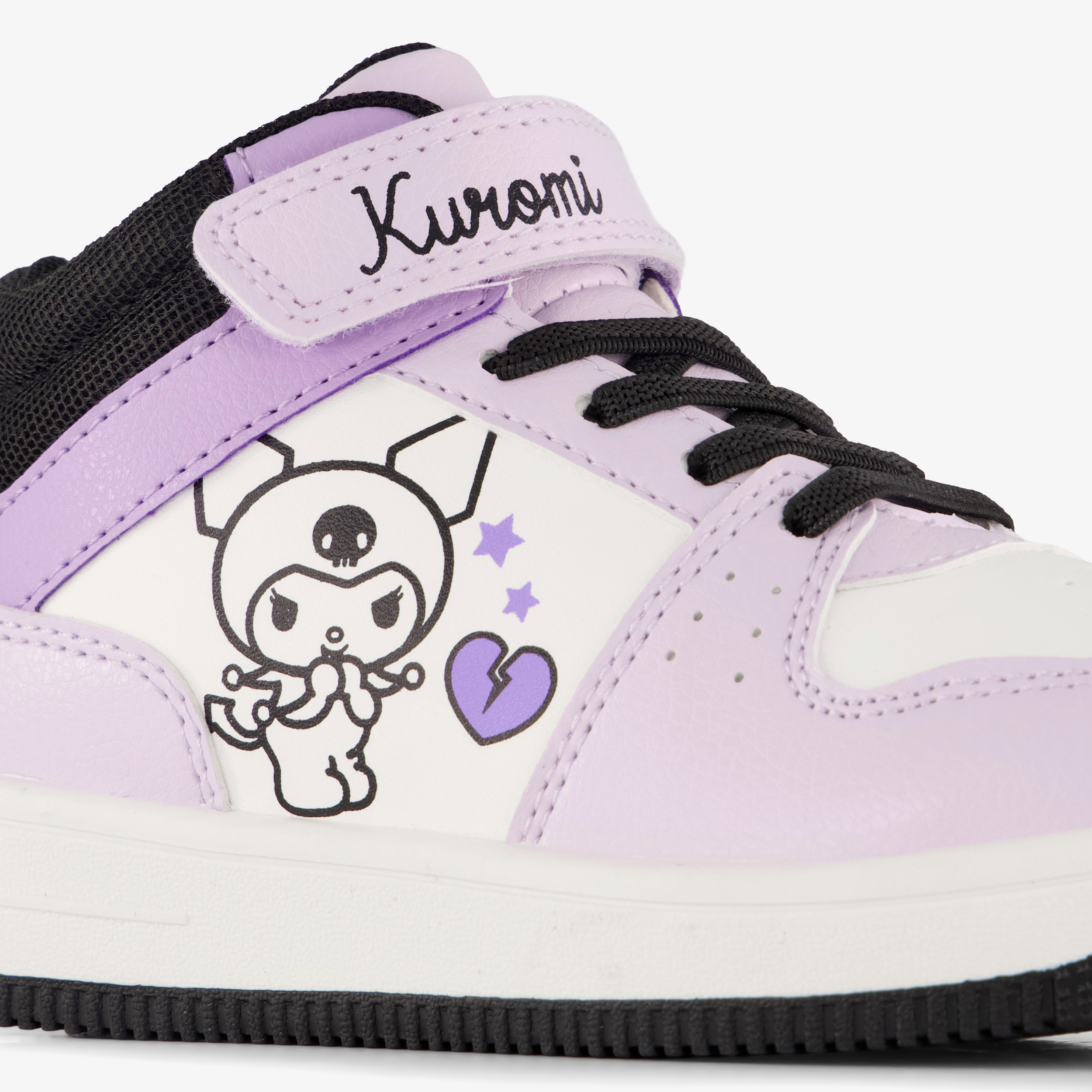 Hello Kitty Kuromi hoge meisjes sneakers paars – foto 5