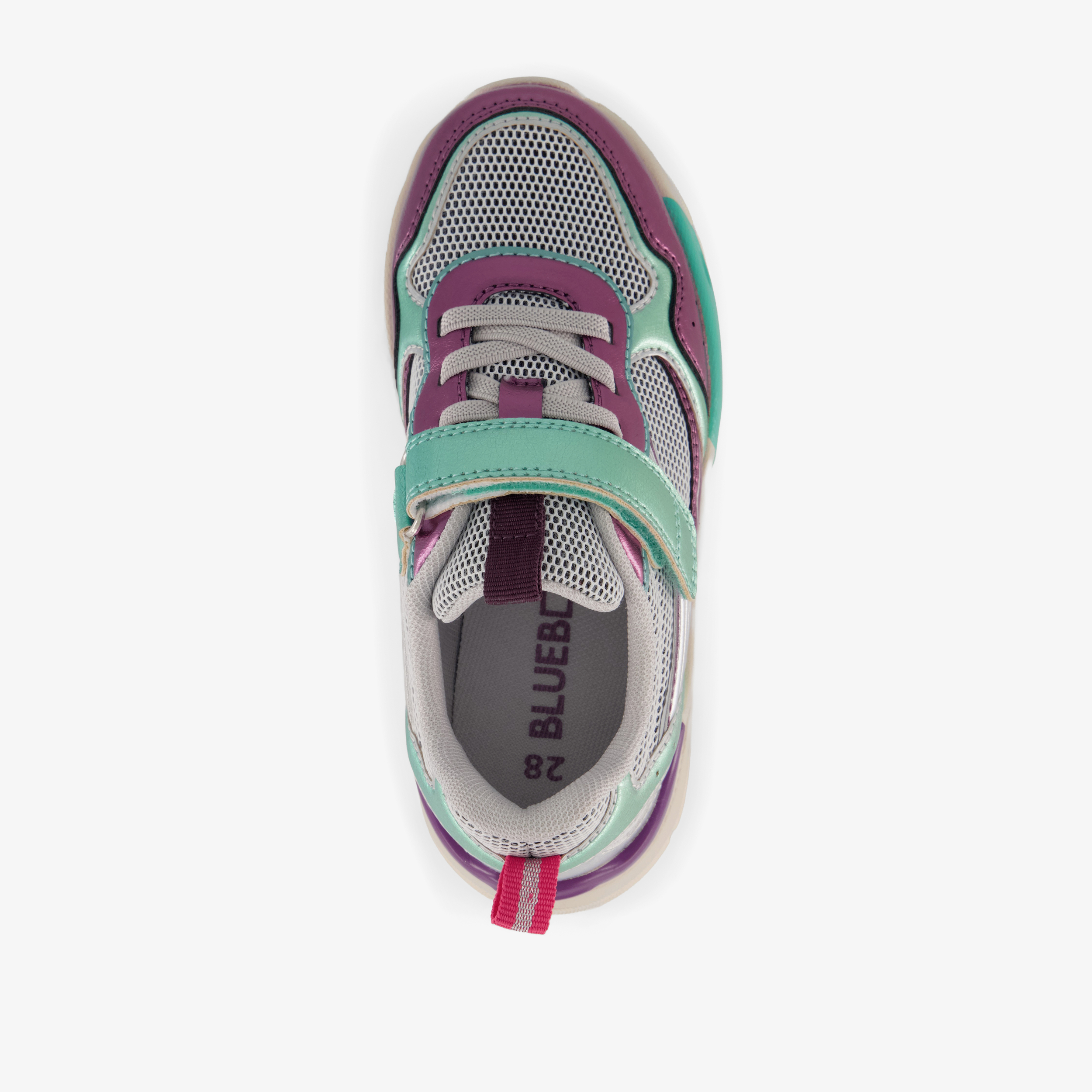 Blue Box meisjes metallic sneakers multicolor – foto 4