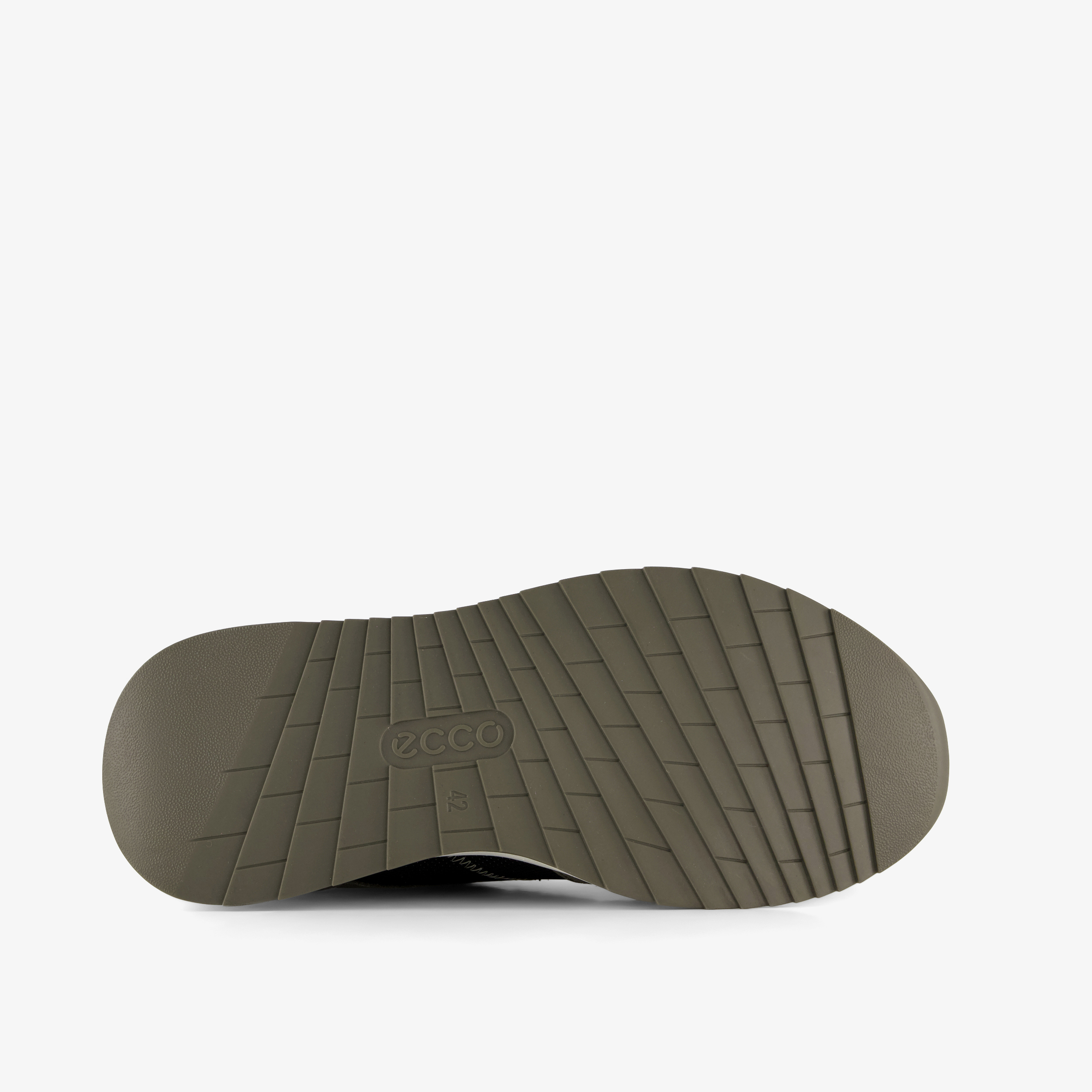 ECCO OTM  leren heren sneakers groen – foto 3