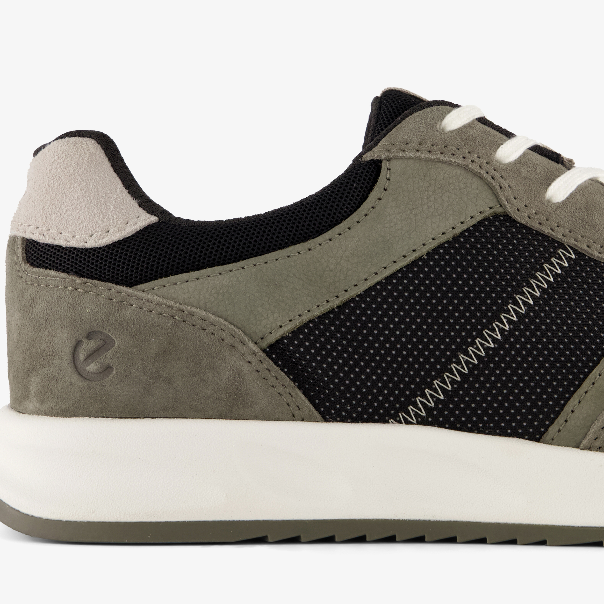 ECCO OTM  leren heren sneakers groen – foto 5