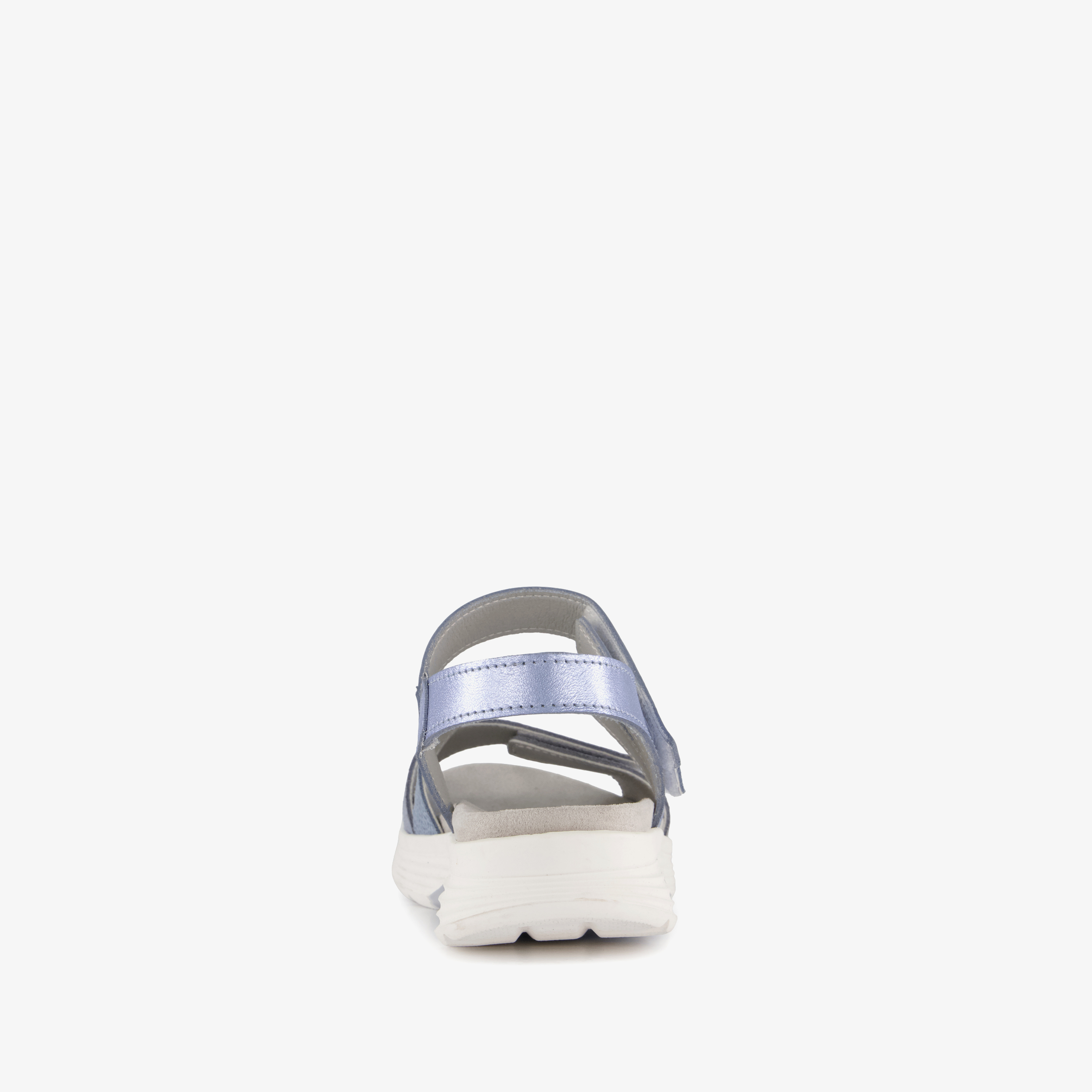 Hush Puppies leren dames sandalen ijsblauw – foto 2
