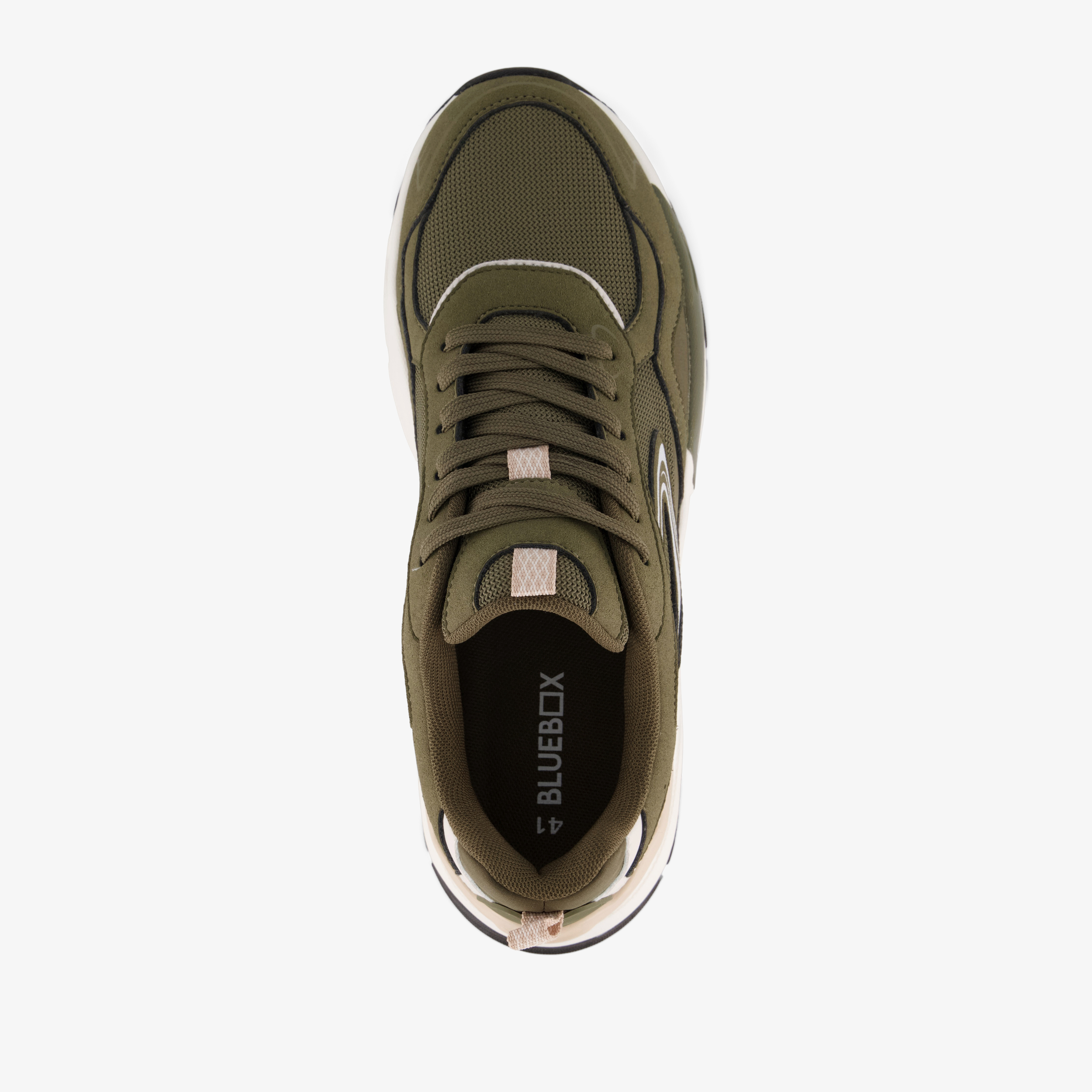 Blue Box heren sneakers groen – foto 4