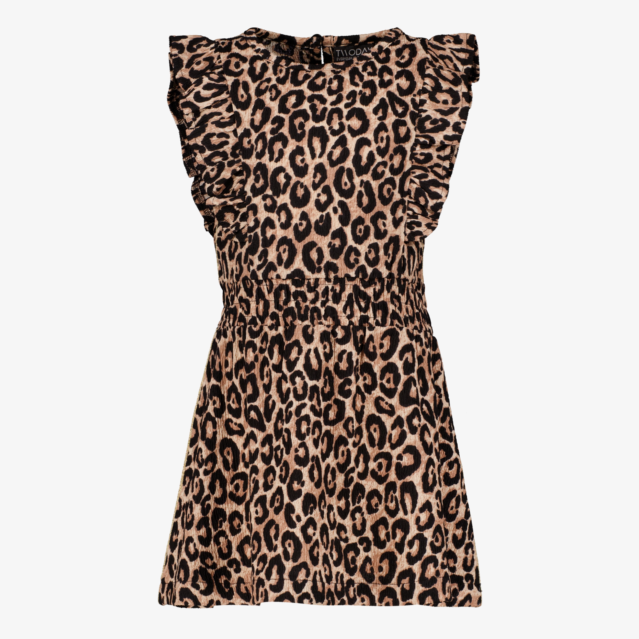 TwoDay meisjes jurk met luipaardprint