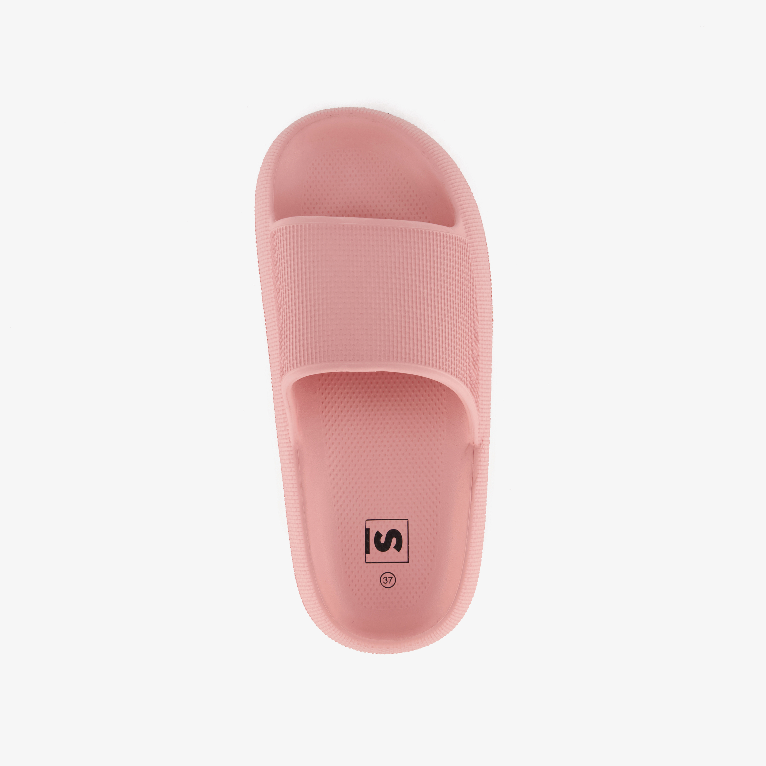Dames badslippers lichtroze – foto 4