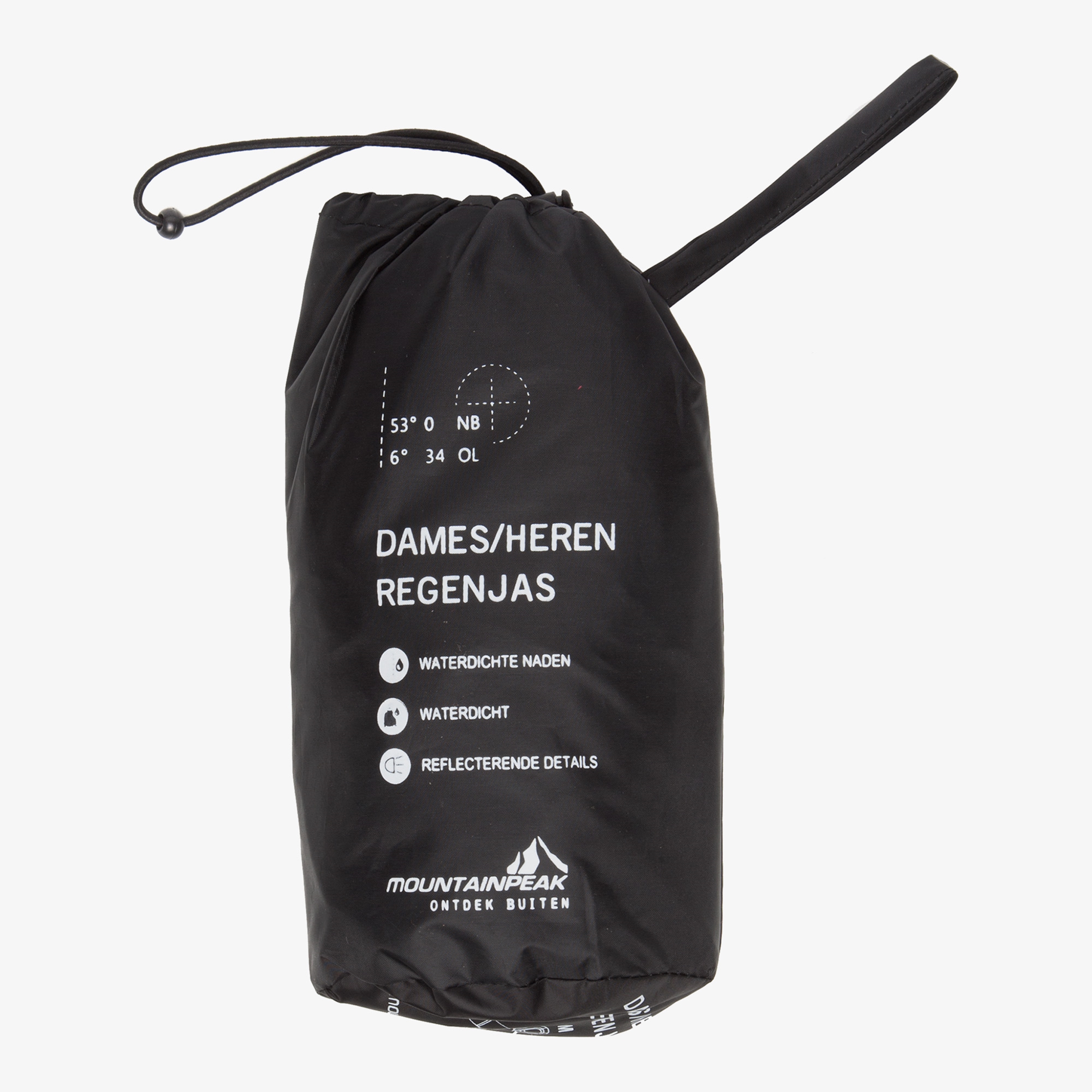 Mountain Peak dames/heren regenjas jassen – foto 3