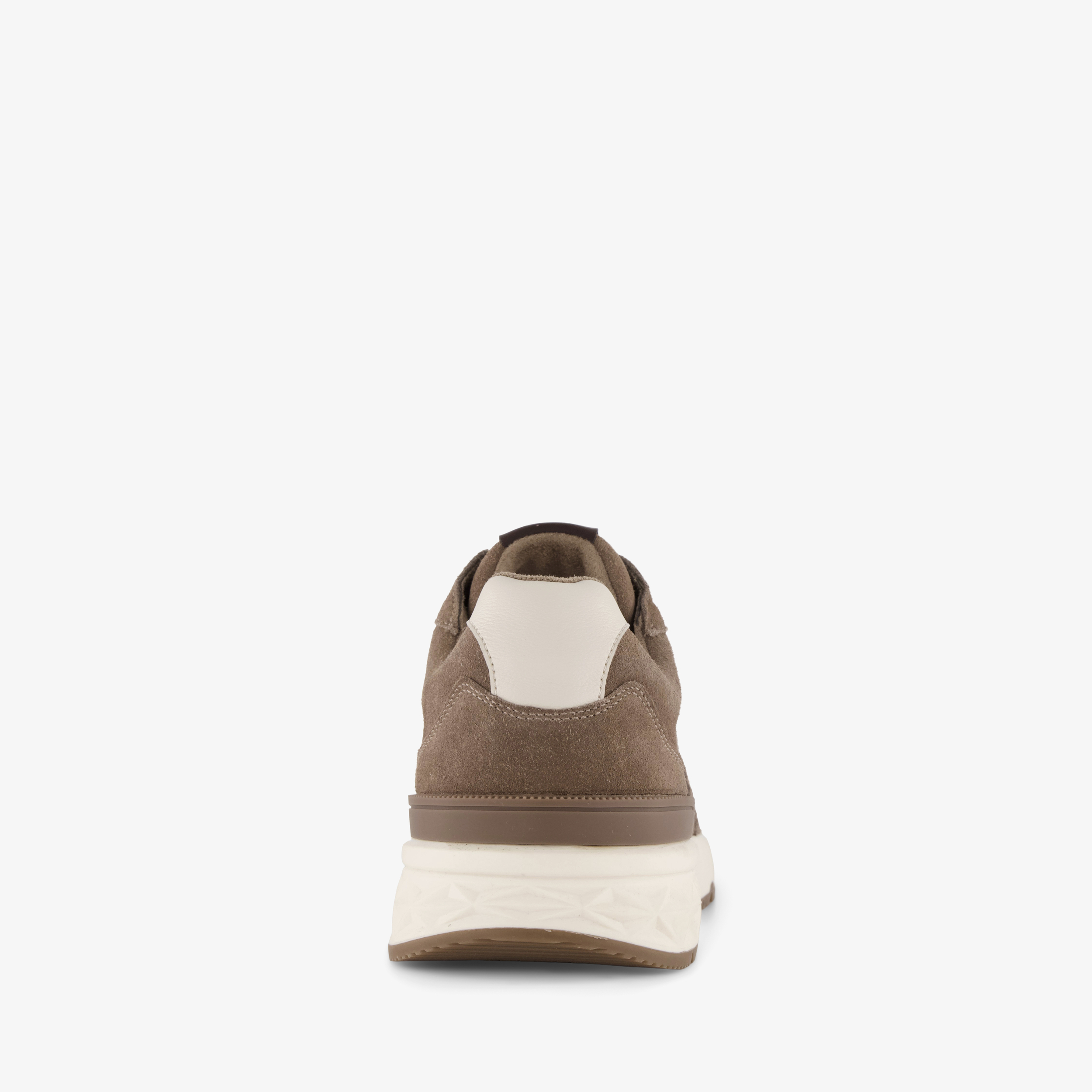 Van Beers suède heren sneakers bruin – foto 2