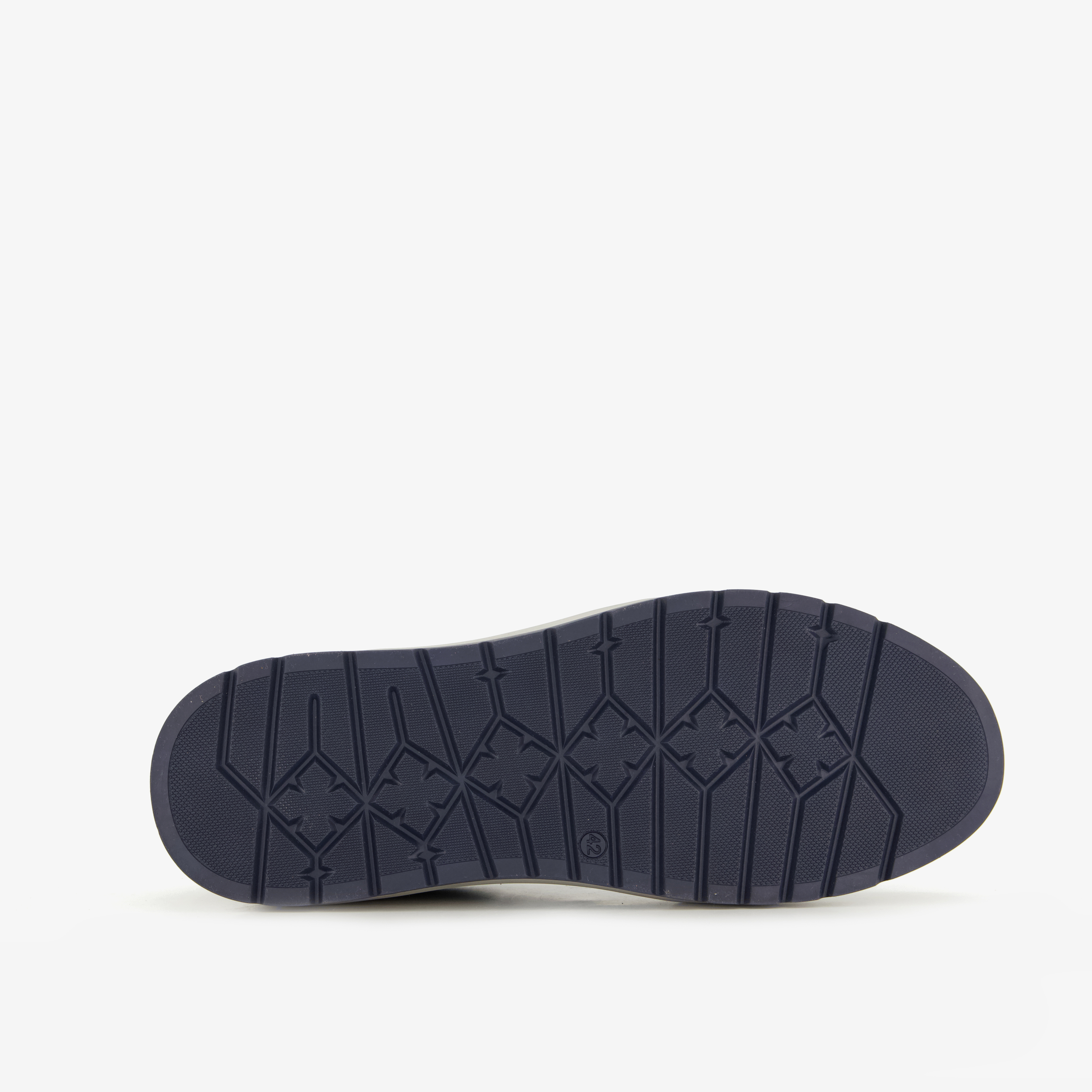 Hush Puppies leren heren veterschoenen blauw sneakers – foto 3