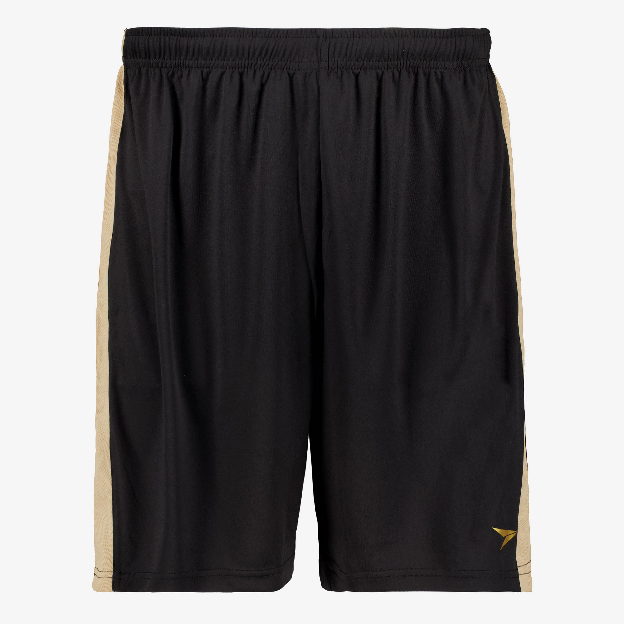 Dutchy heren voetbalshort zwart beige broeken & shorts