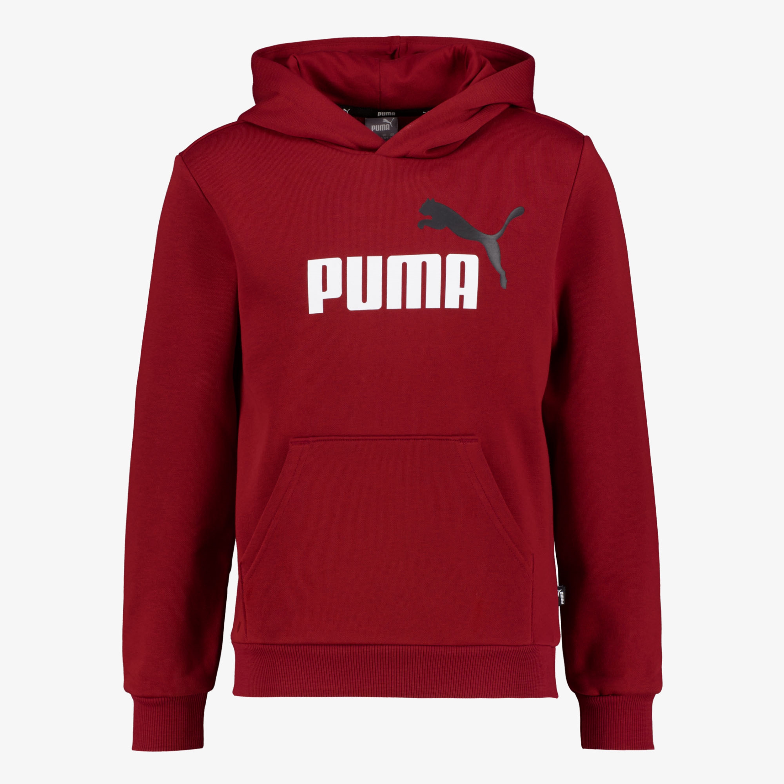 Puma ESS 2 Col Big Logo FL kinder hoodie rood