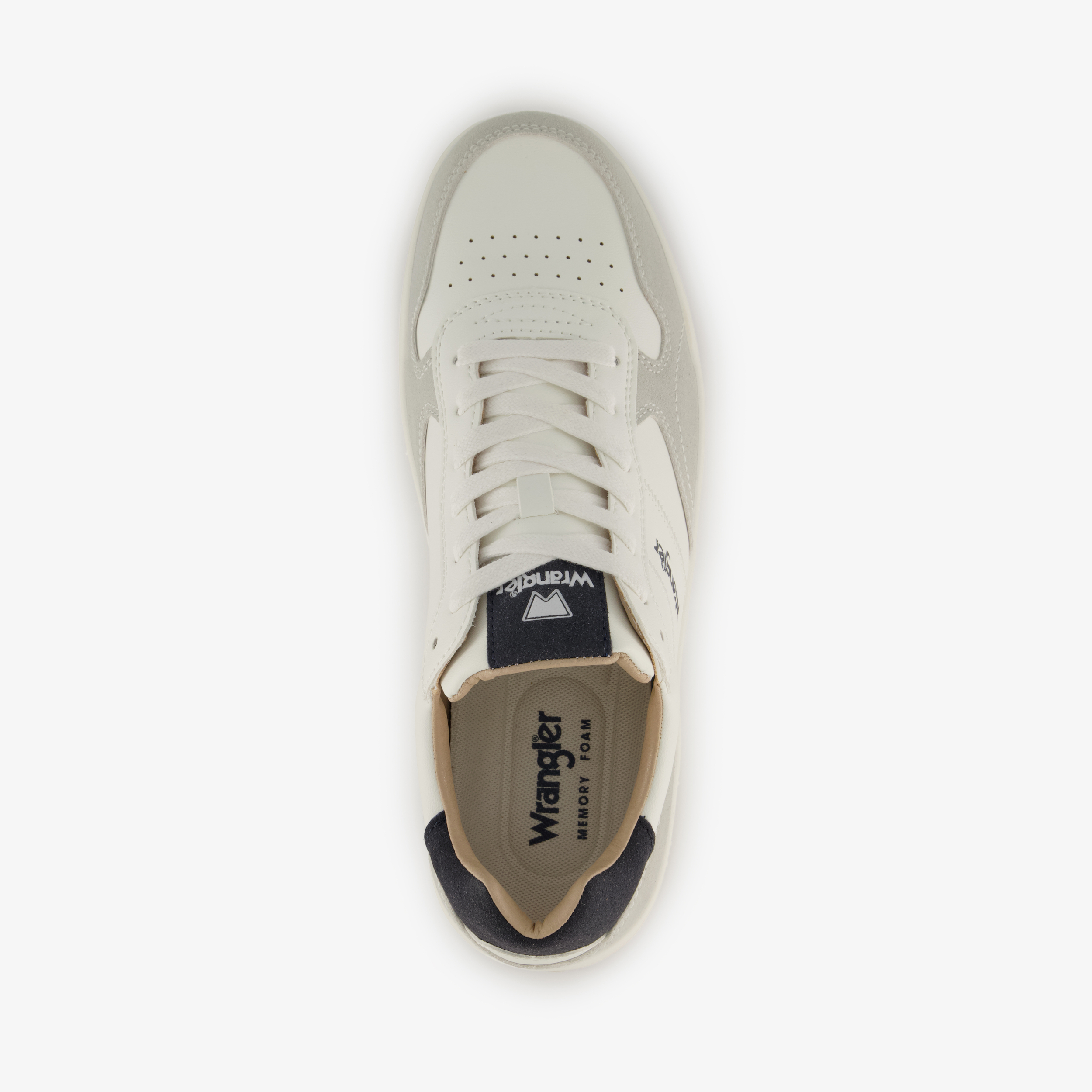 Wrangler heren sneakers wit grijs – foto 4