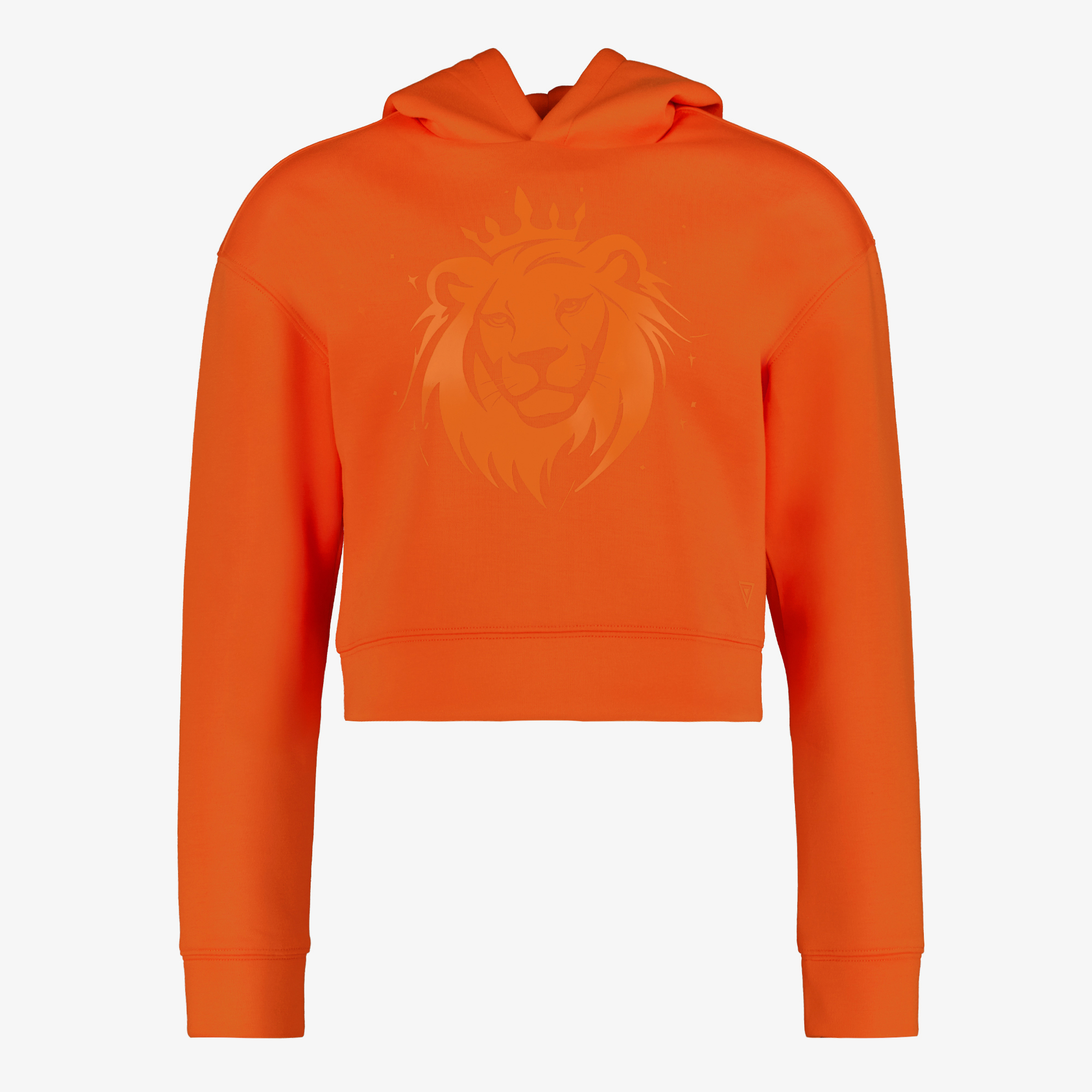 Osaga meisjes hoodie cropped oranje