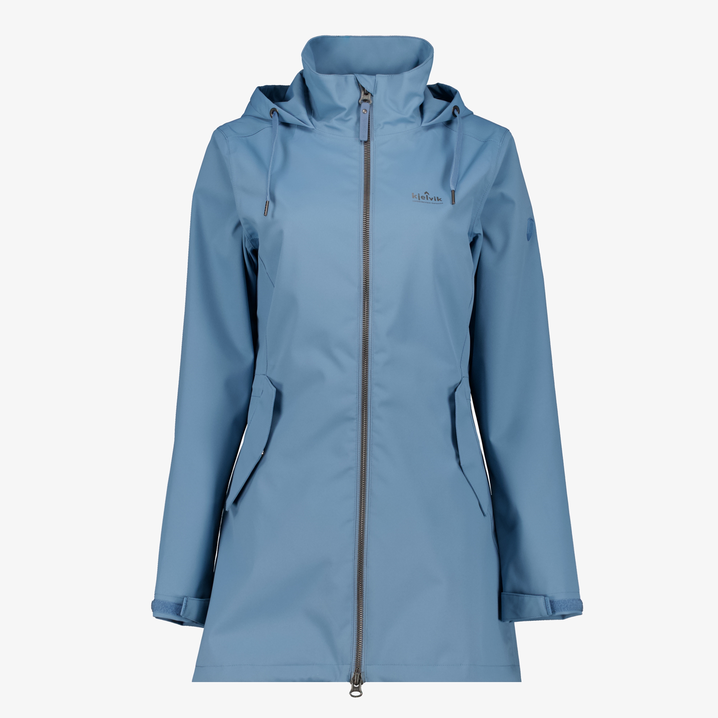 Kjelvik dames outdoor jas waterbestendig blauw