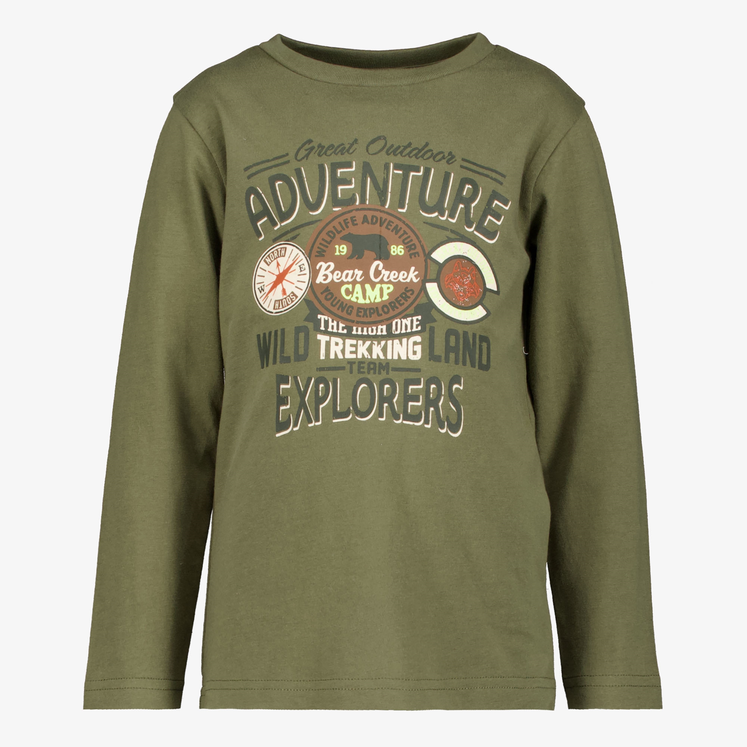 Unsigned jongens shirt met opdruk