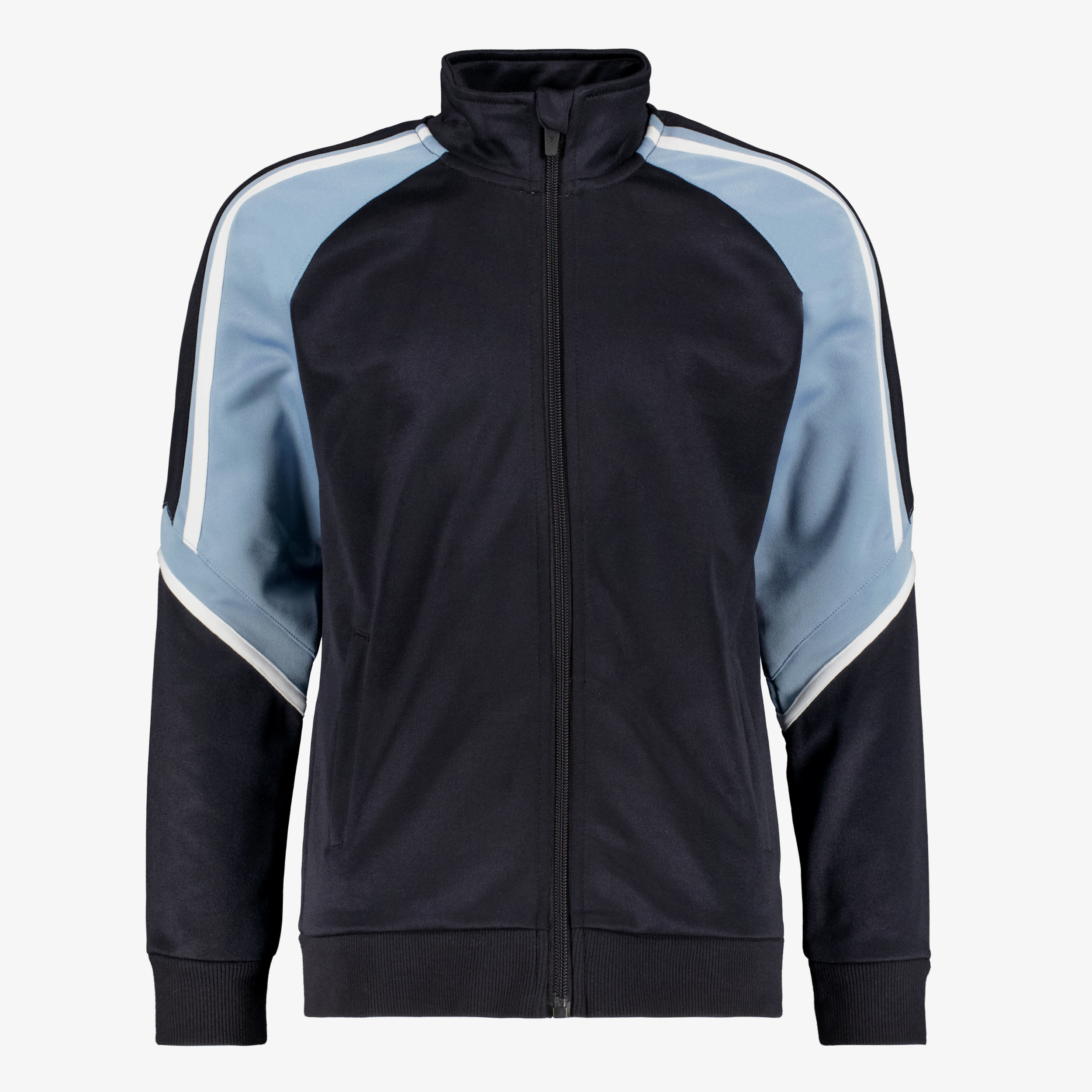 Osaga kinder trainingsjas zwart blauw meisjes jassen