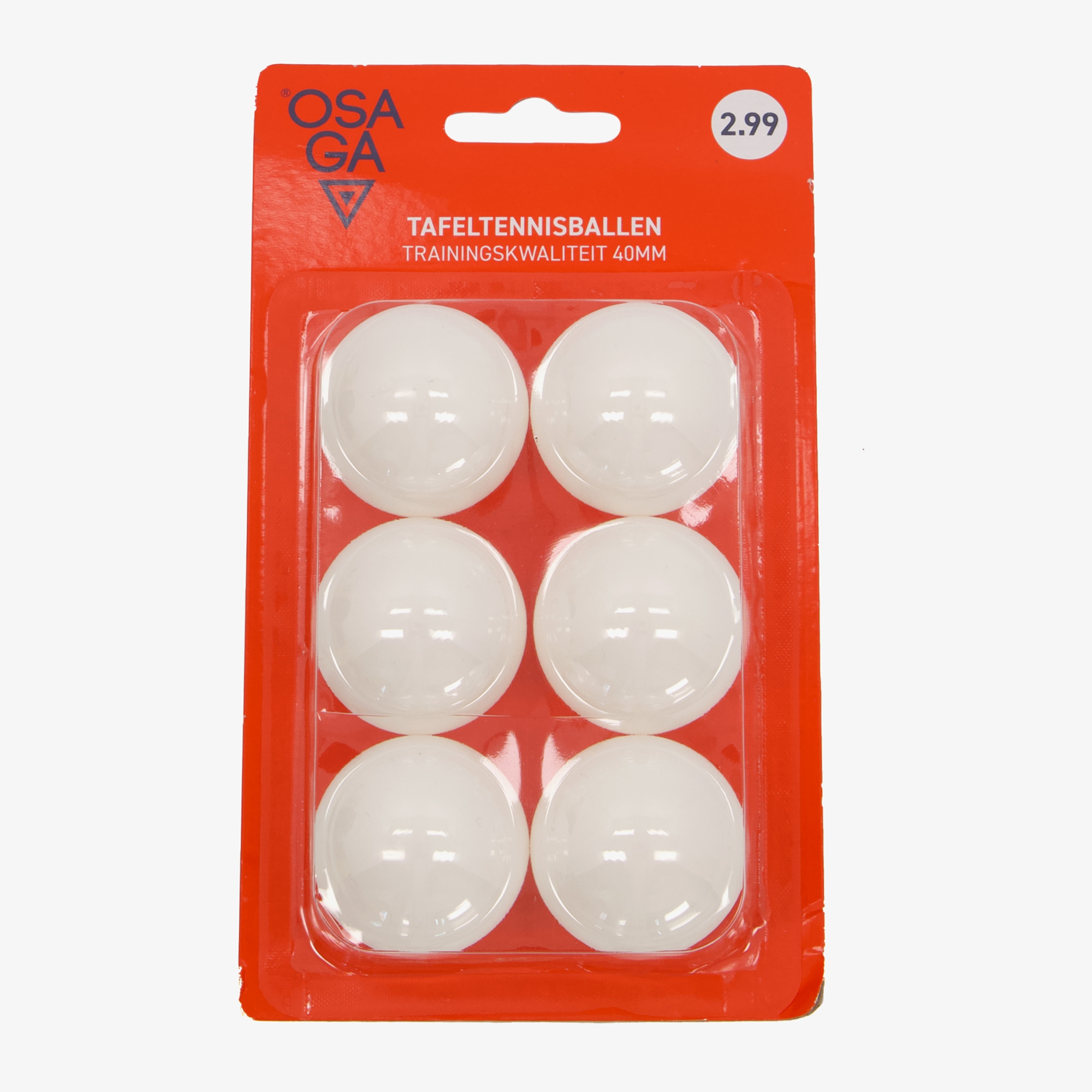 Osaga tafeltennisballen 6 stuks dames sport & spel