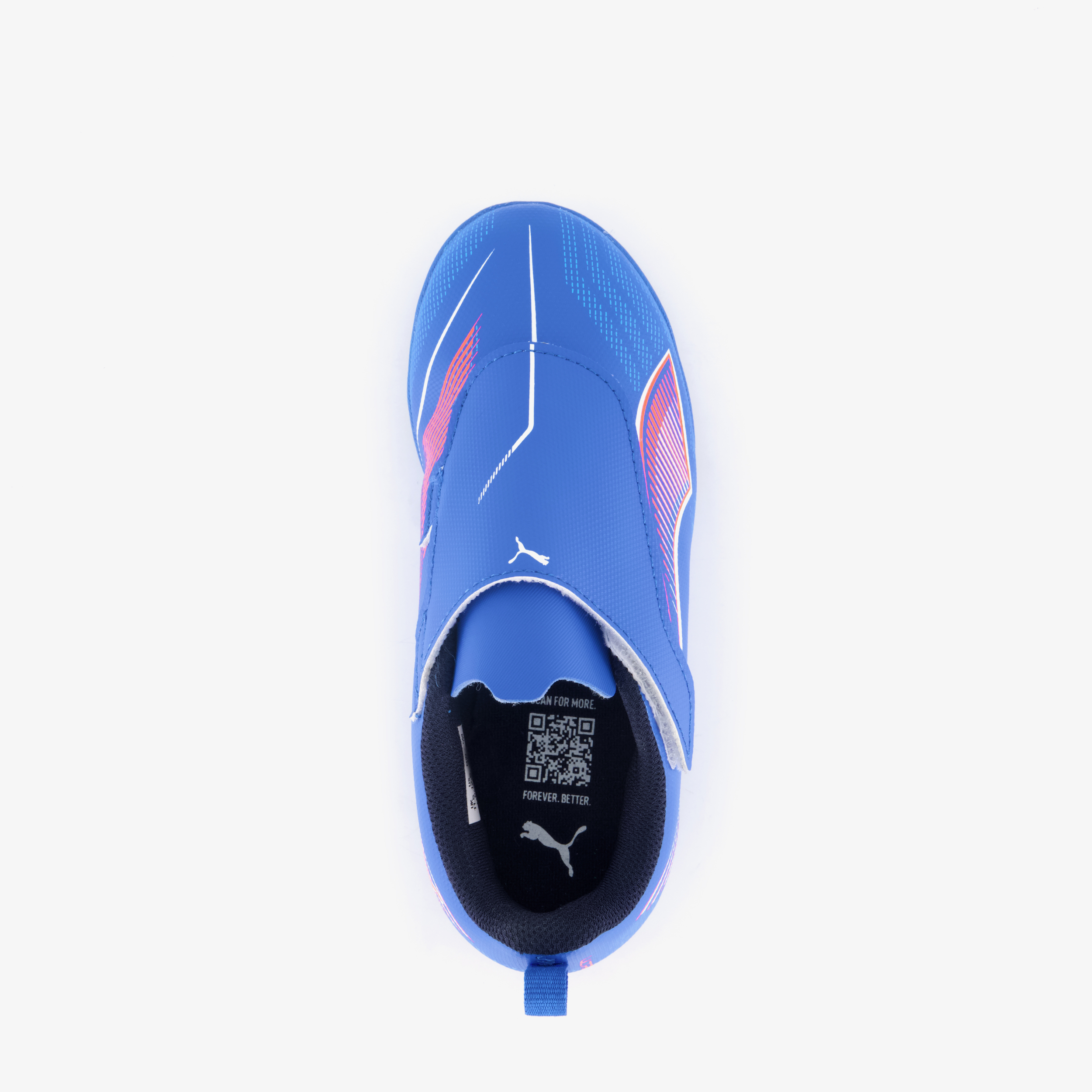 Puma Ultra 6 Play V MG kinder voetbalschoenen blauw meisjes veldschoenenkunstgrasschoenen – foto 4