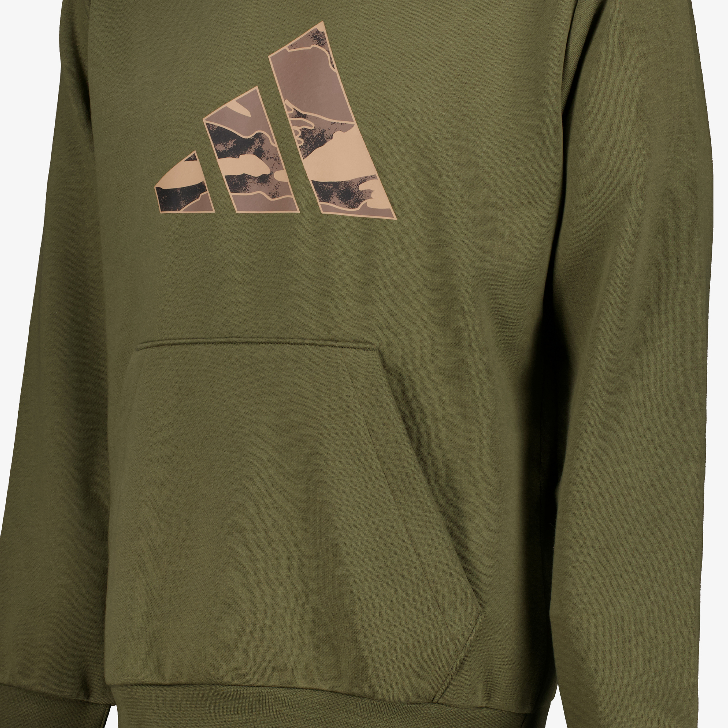 Adidas Camo 3B heren hoodie groen truien & vesten – foto 2