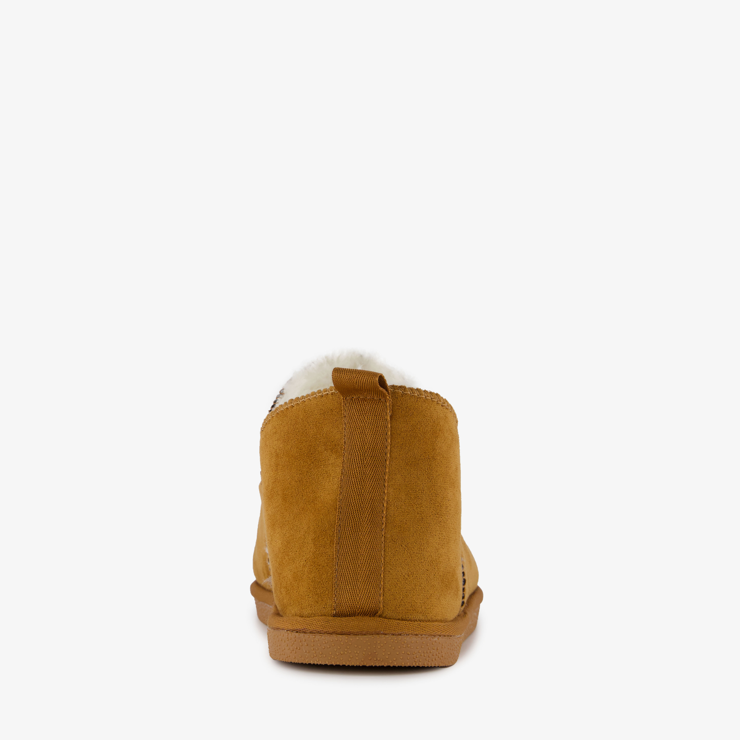 Thu!s halfhoge heren pantoffels bruin – foto 3
