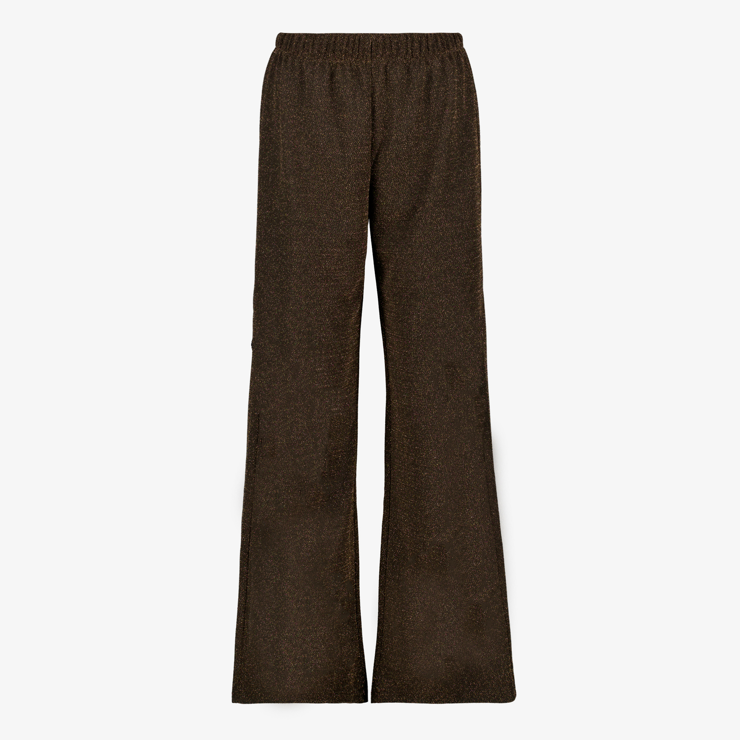 TwoDay dames wide leg broek zwart goud broeken & shorts